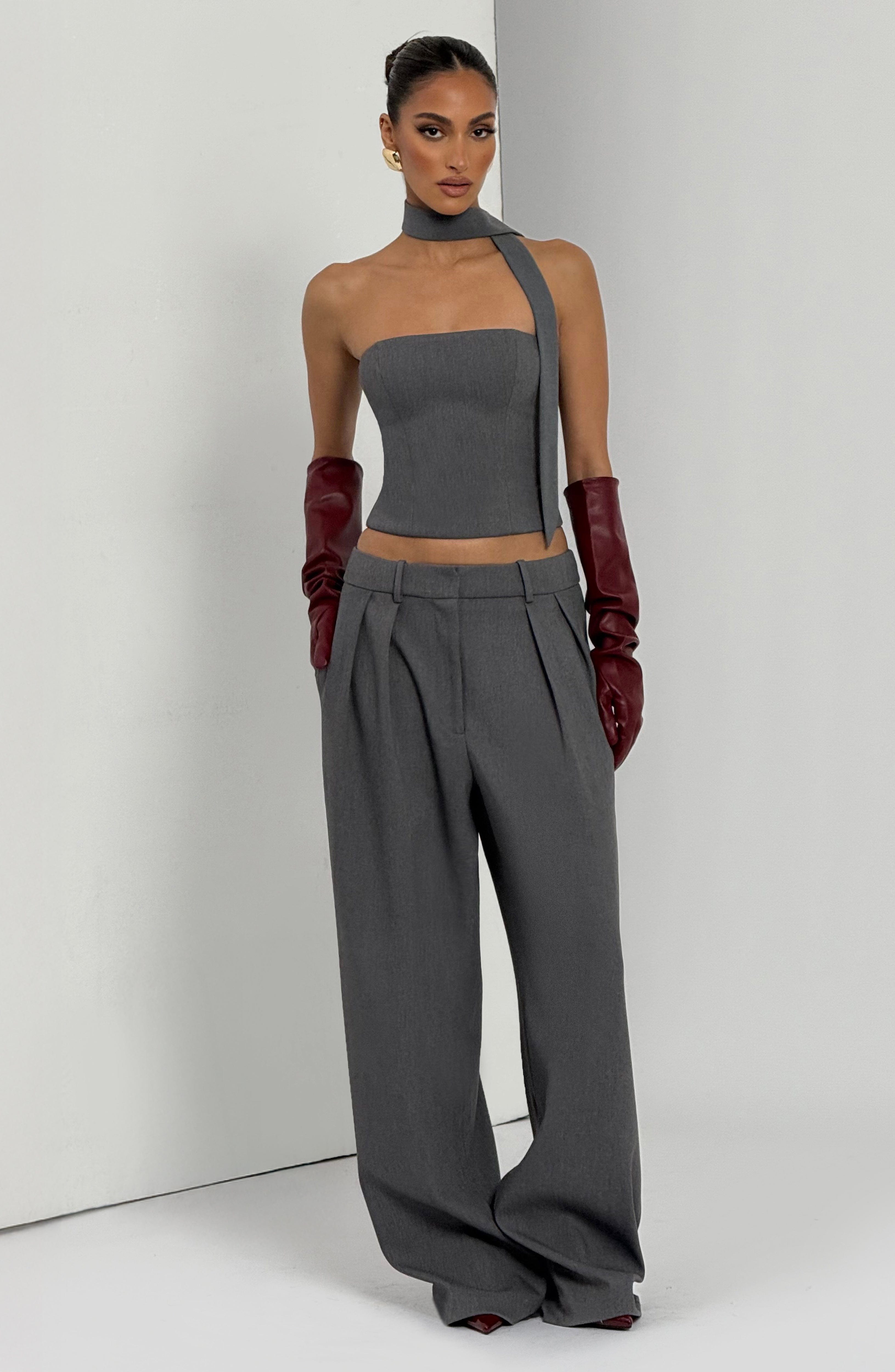 Kirsty Trousers - Heather Grey