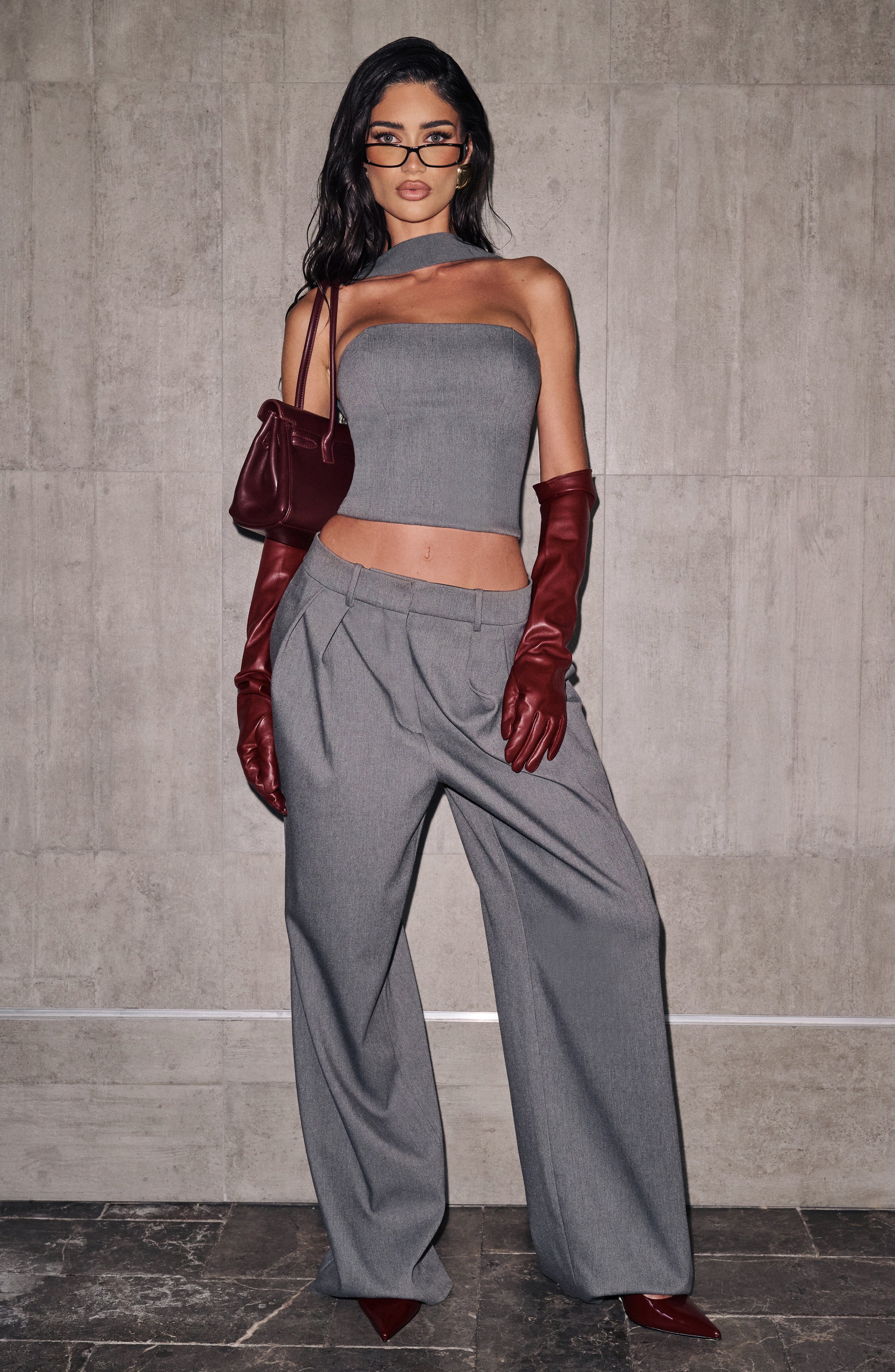 Kirsty Trousers - Heather Grey