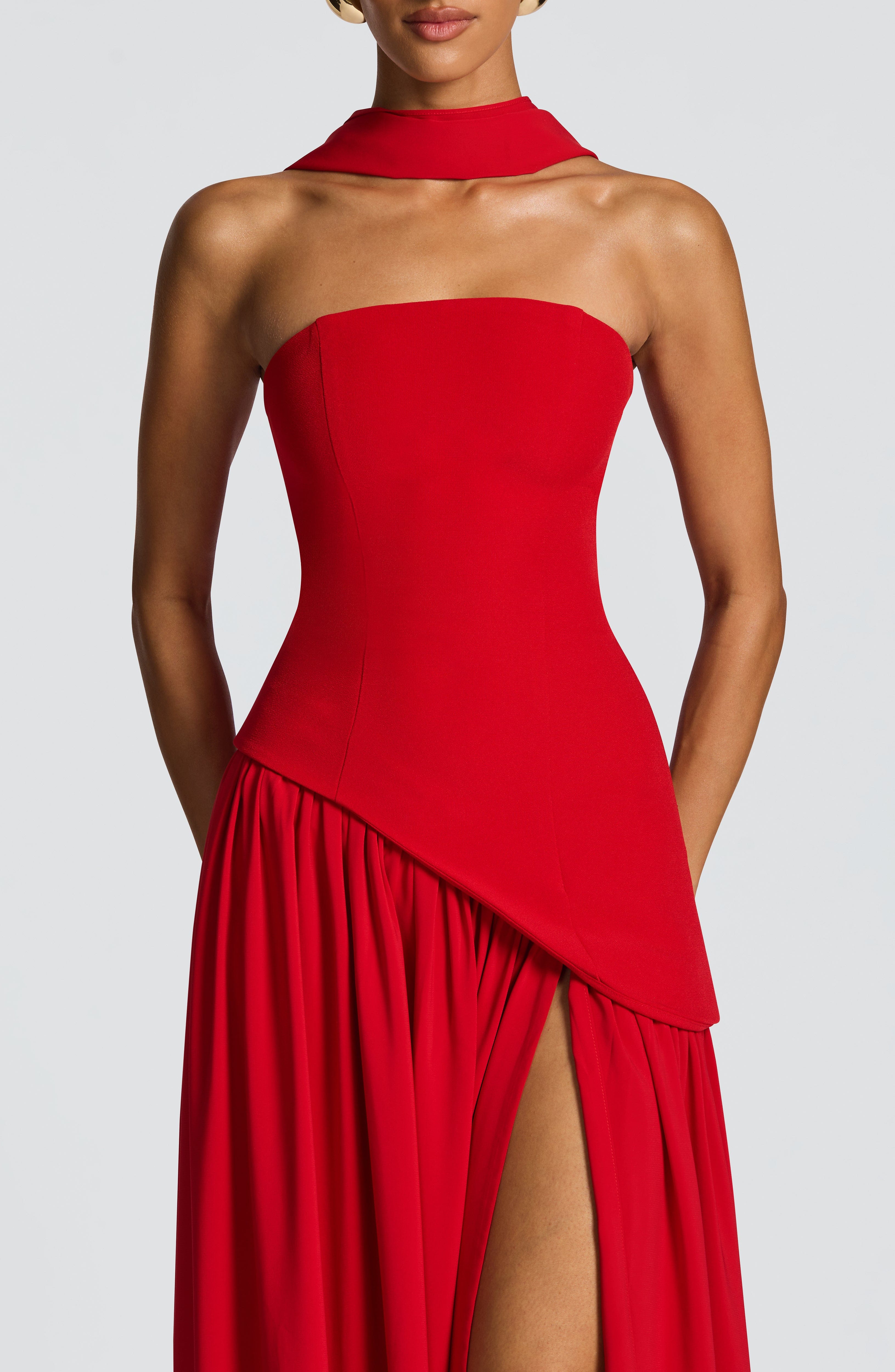Maliyah Red Maxi Dress