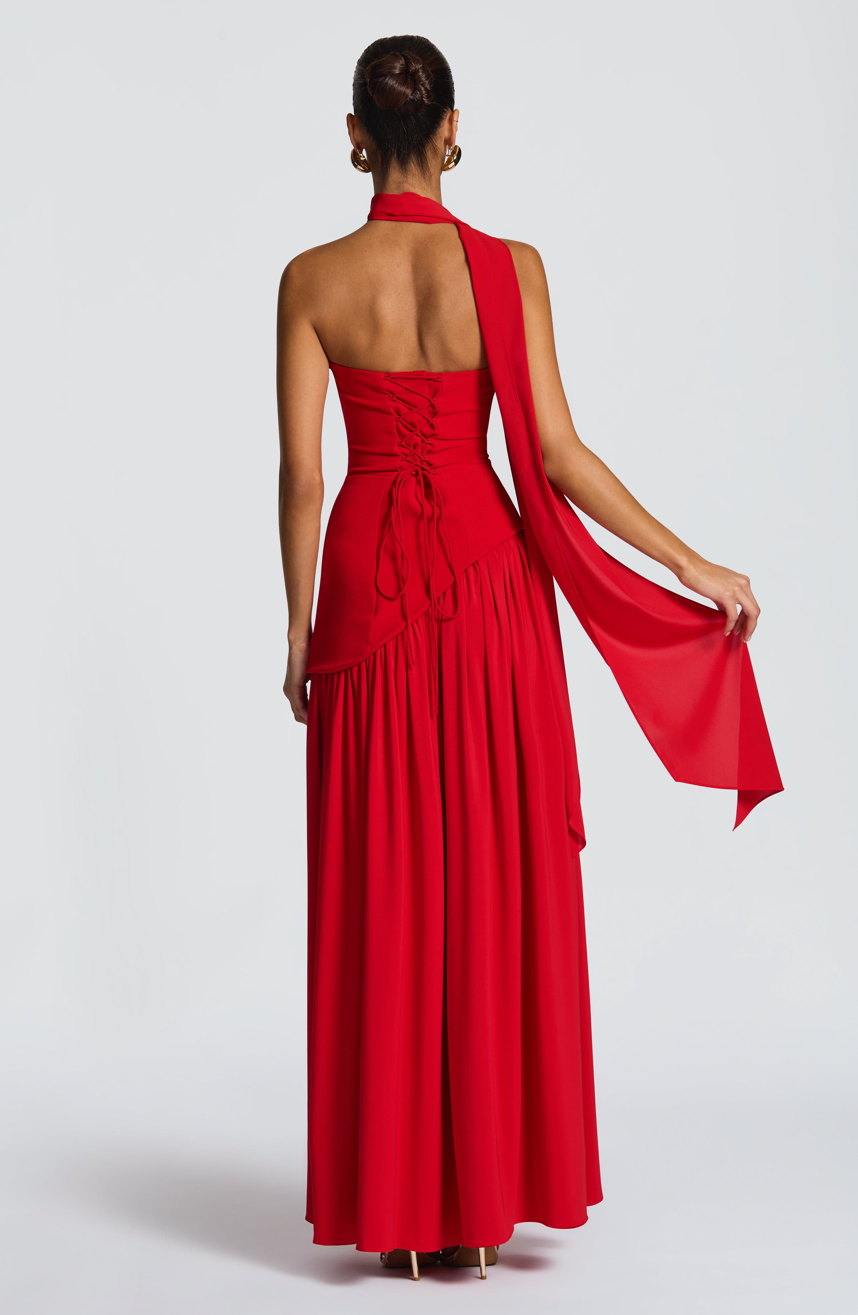 Maliyah Red Maxi Dress