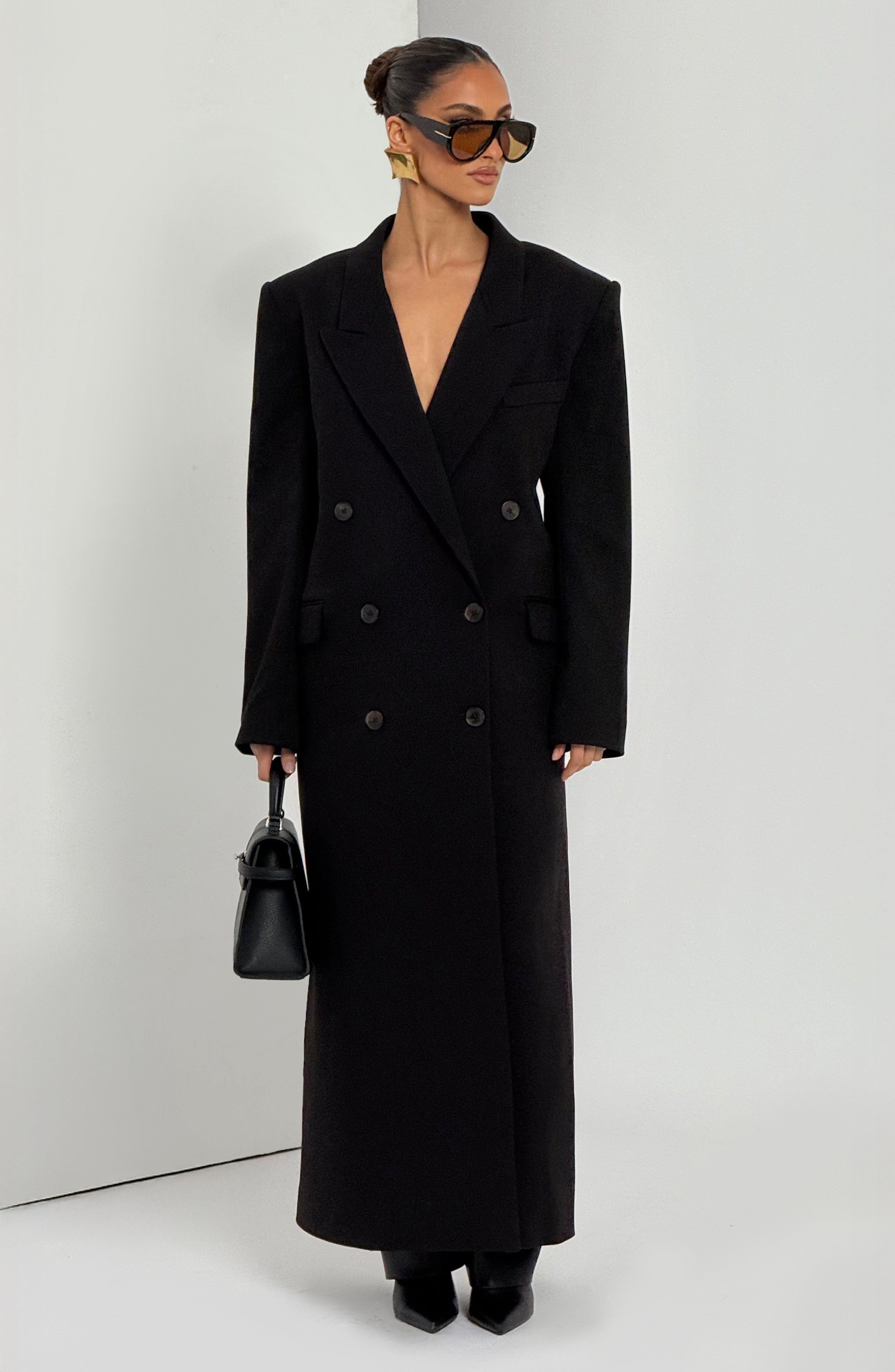 Michelle Black Coat