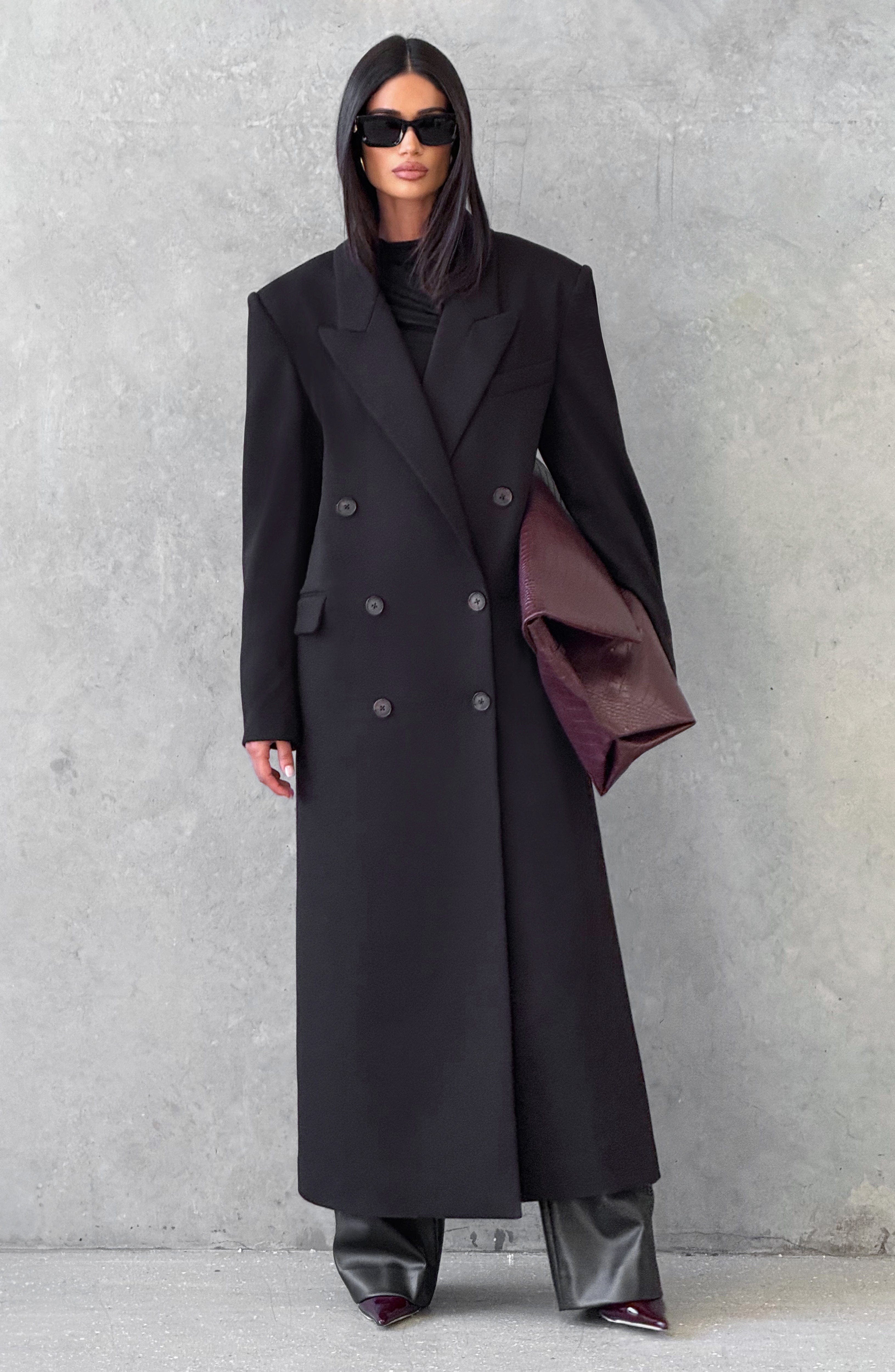 Michelle Black Coat