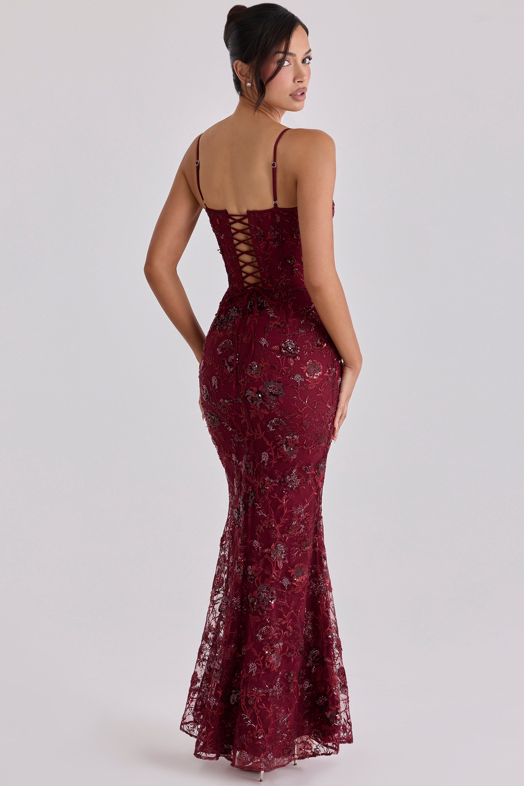 Bella Rosia Maxi Dress ICYBOO