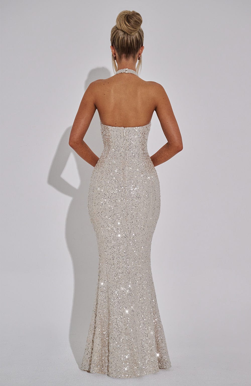 Champagne Odette Maxi Dress