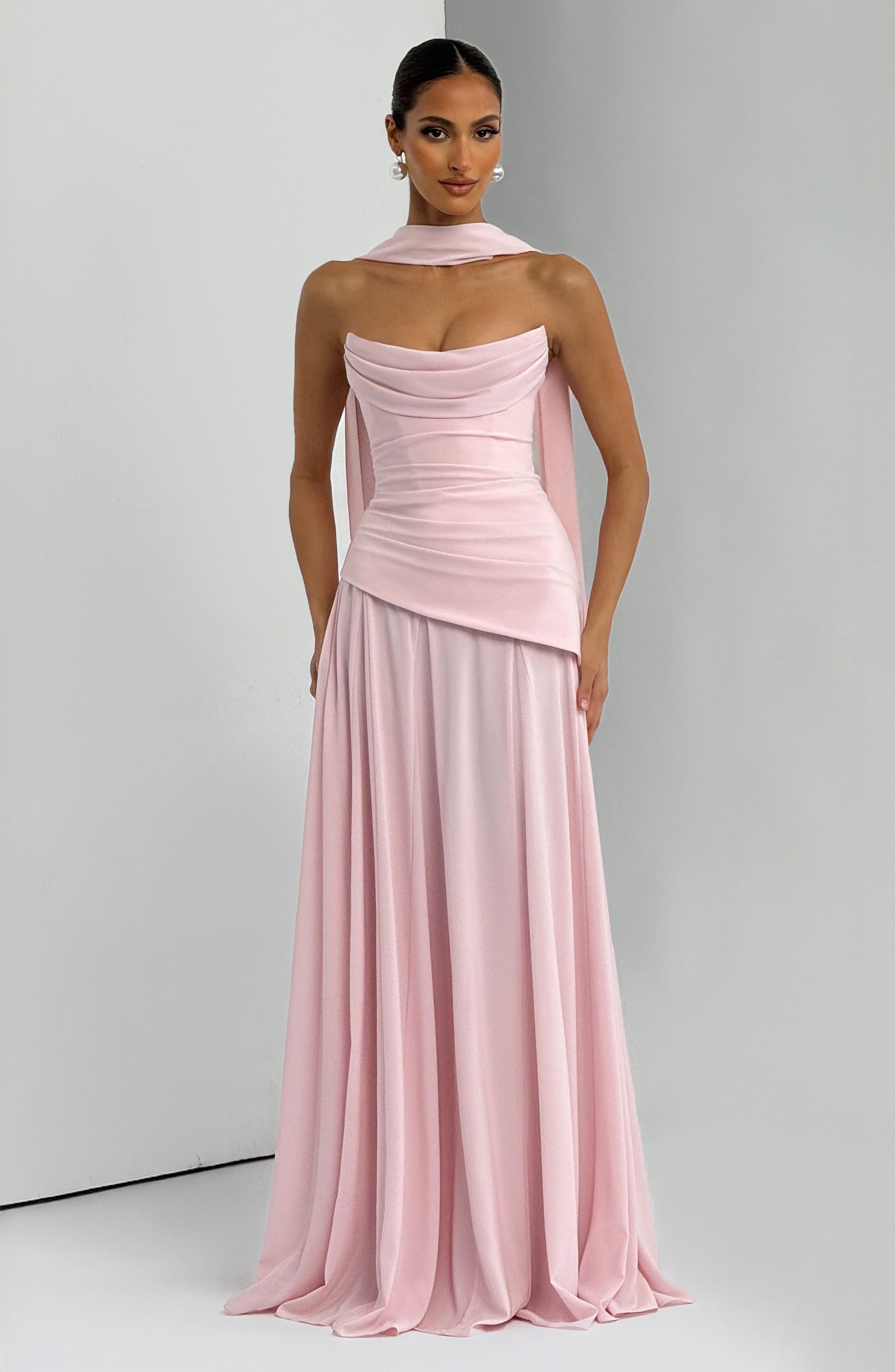 Patricia Blush Maxi Dress