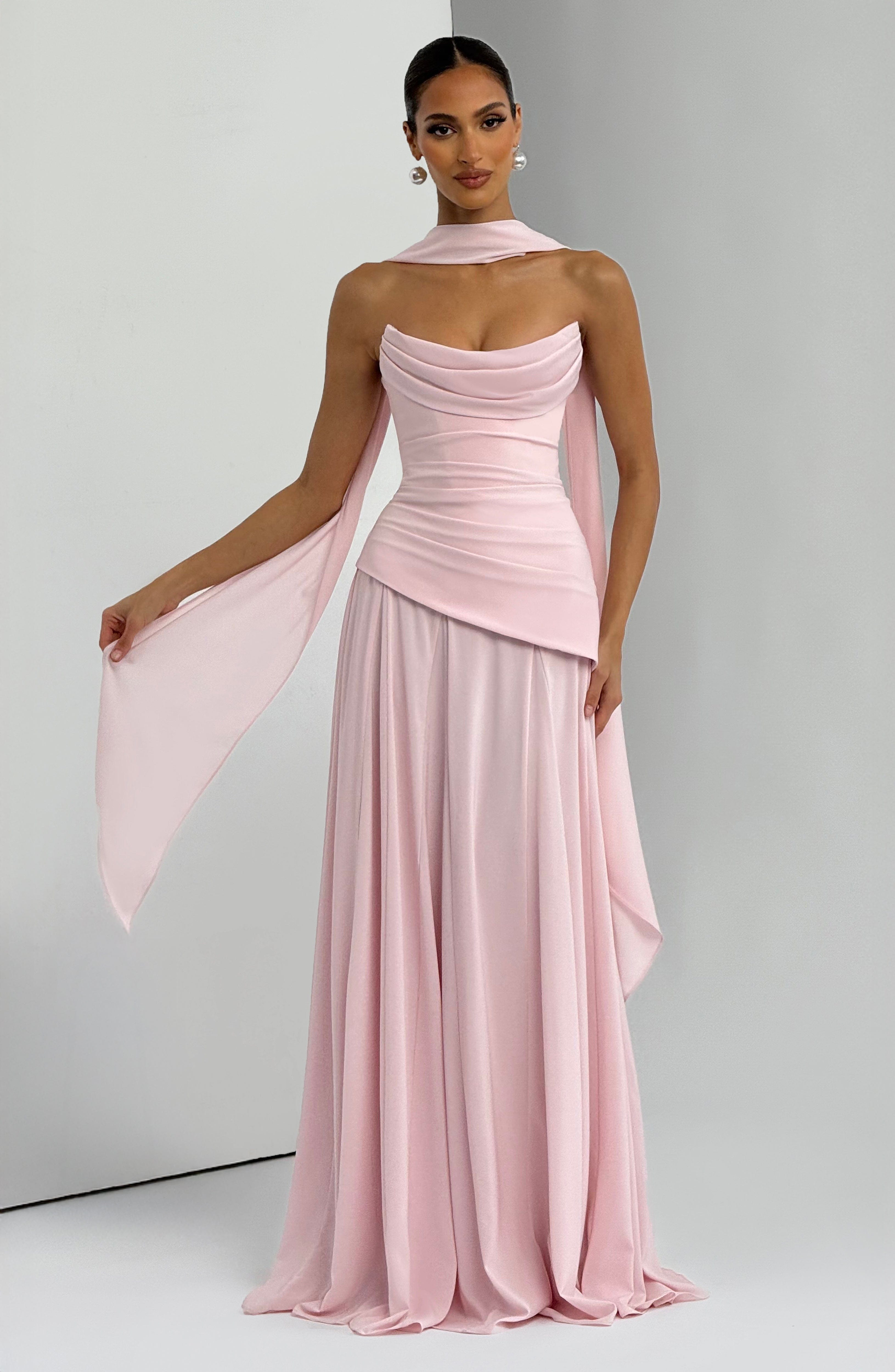 Patricia Blush Maxi Dress