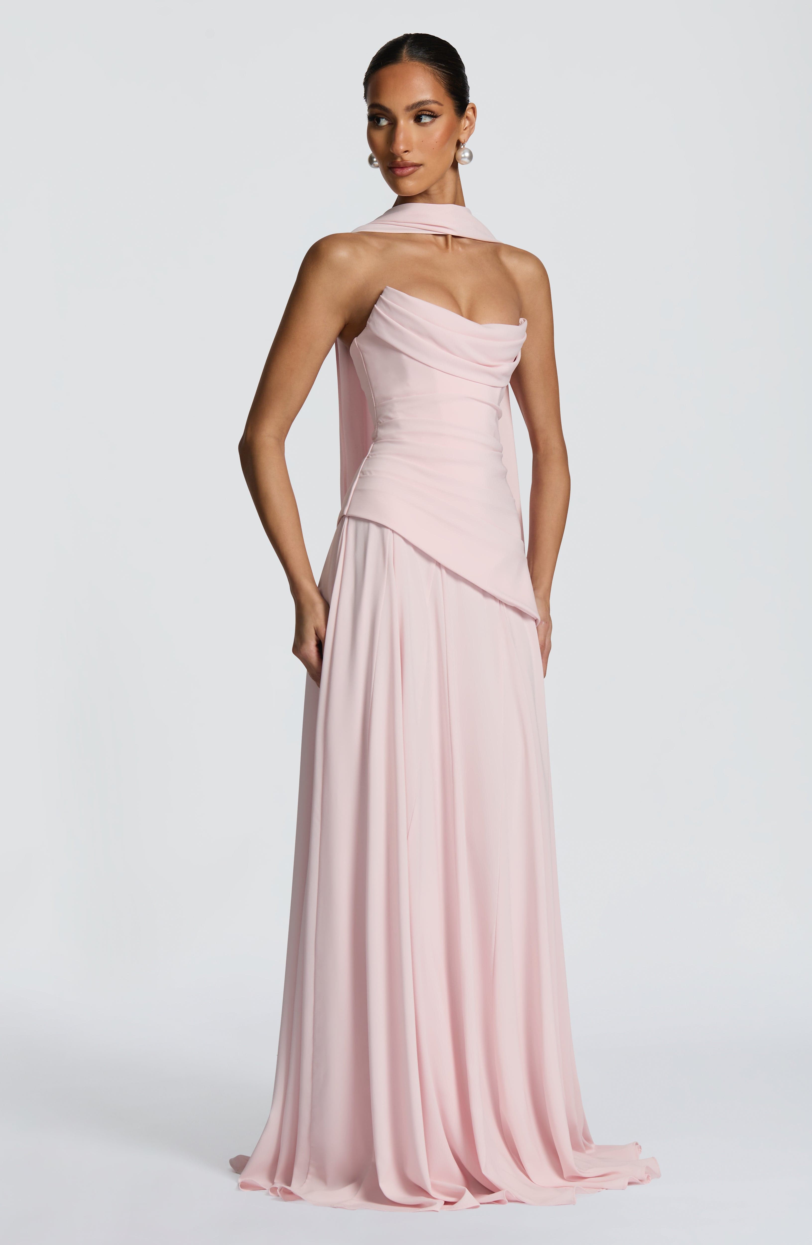 Patricia Blush Maxi Dress