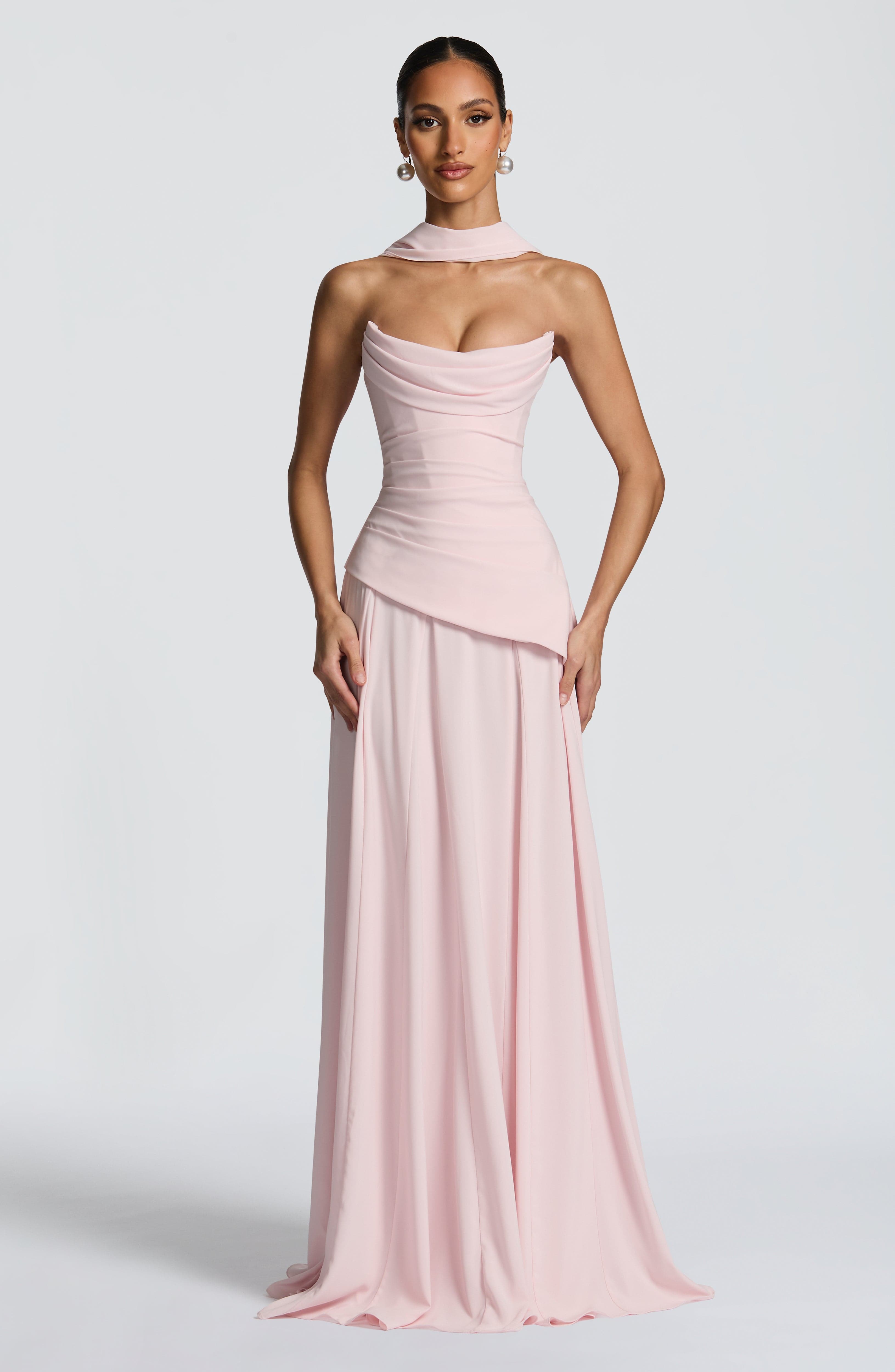 Patricia Blush Maxi Dress