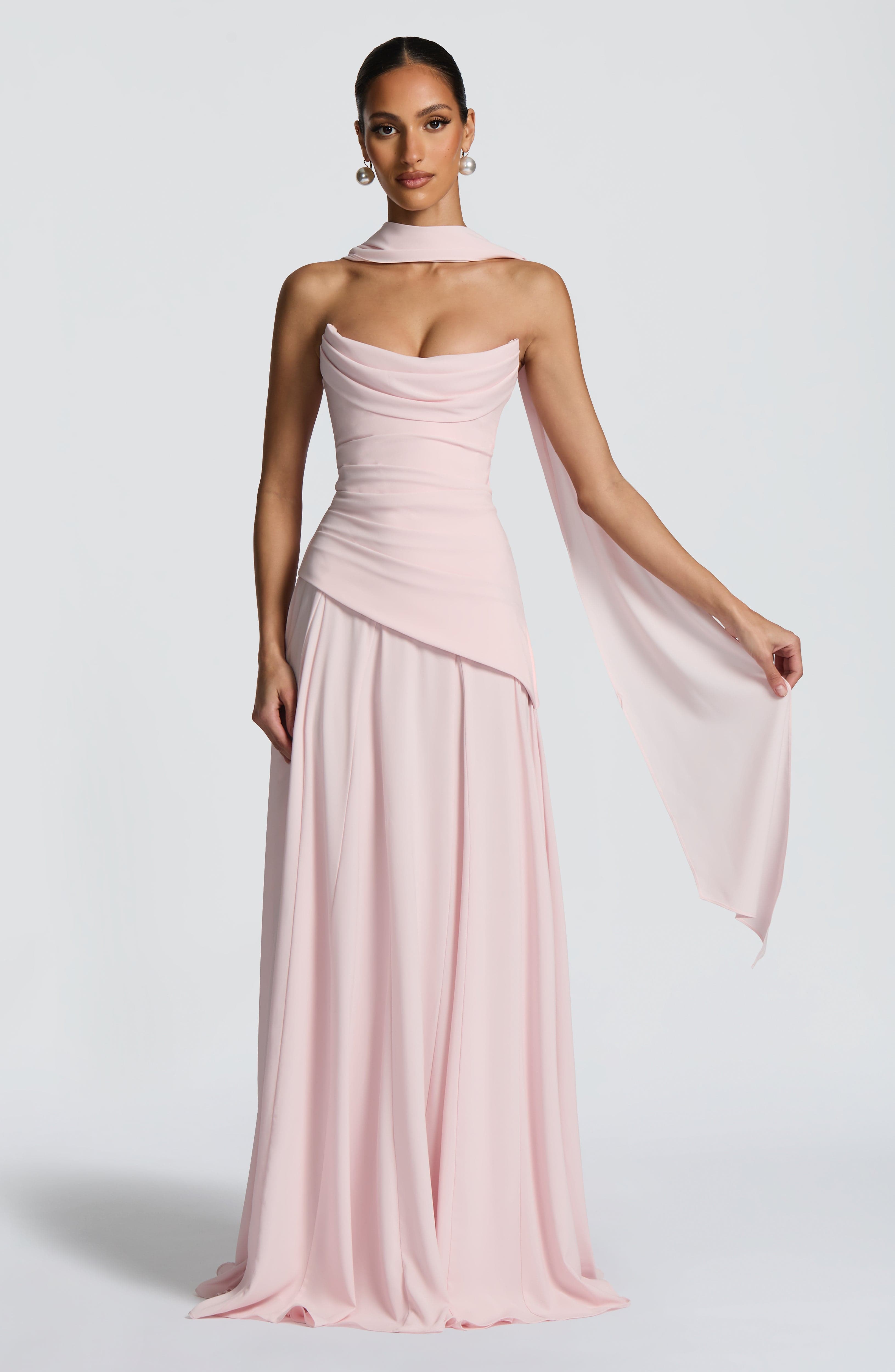 Patricia Blush Maxi Dress