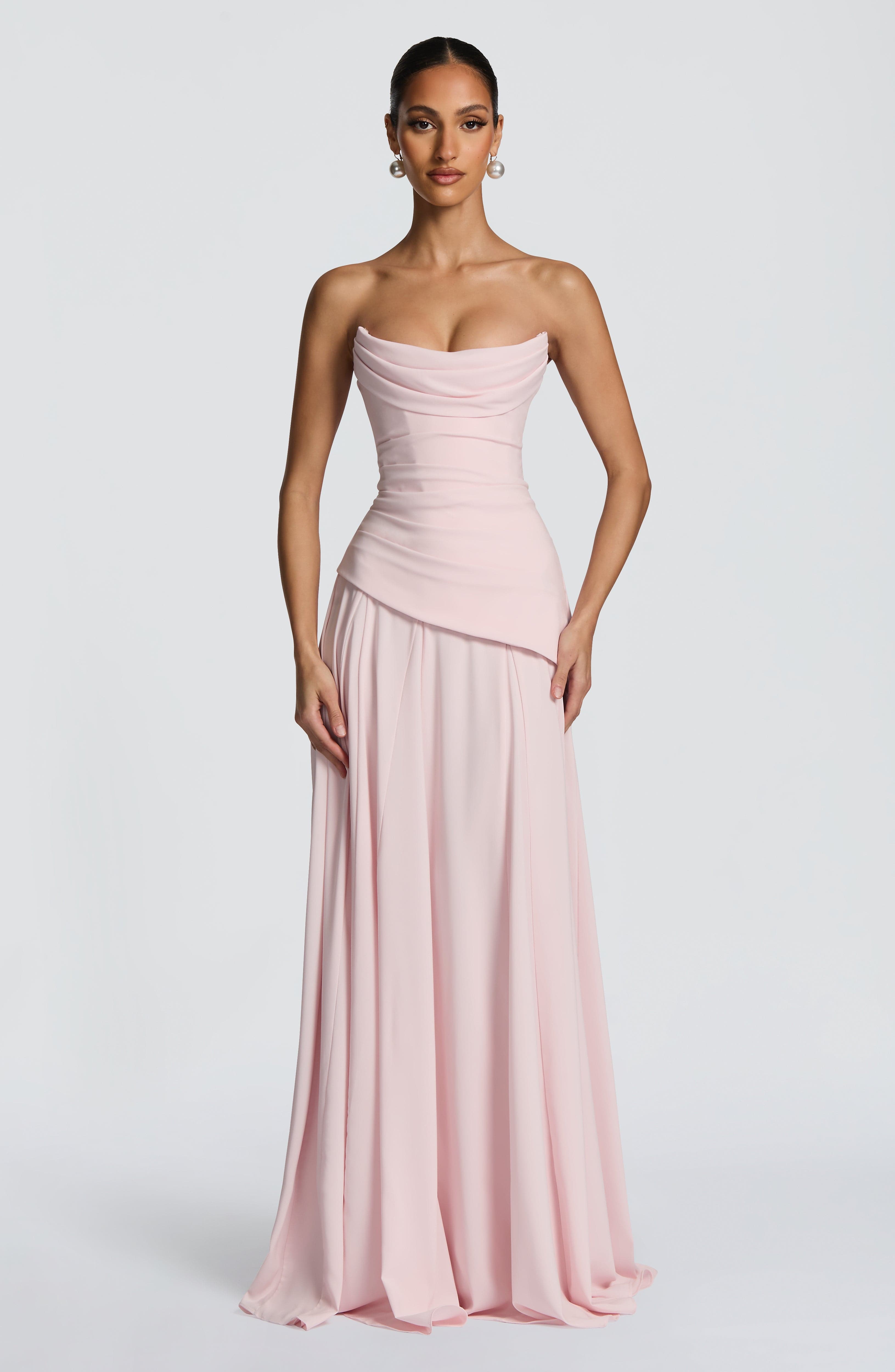 Patricia Blush Maxi Dress