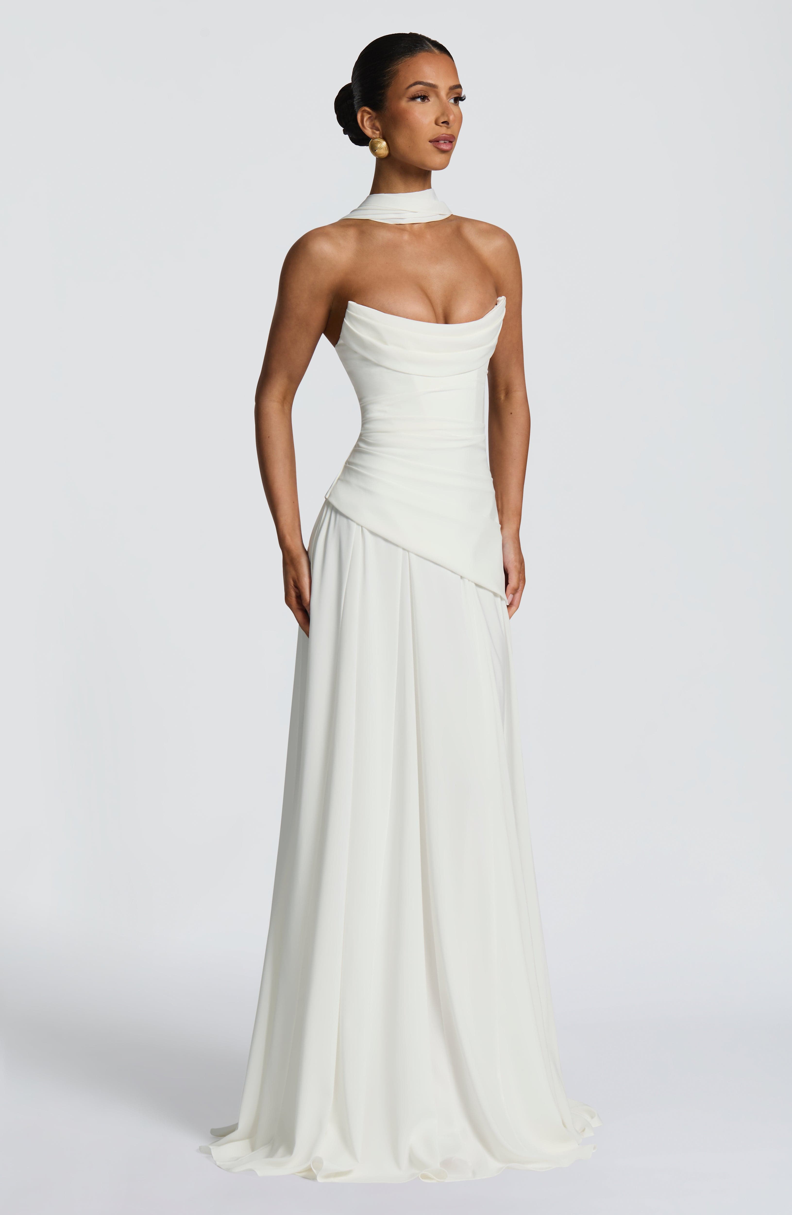 Ivory Patricia Maxi Dress