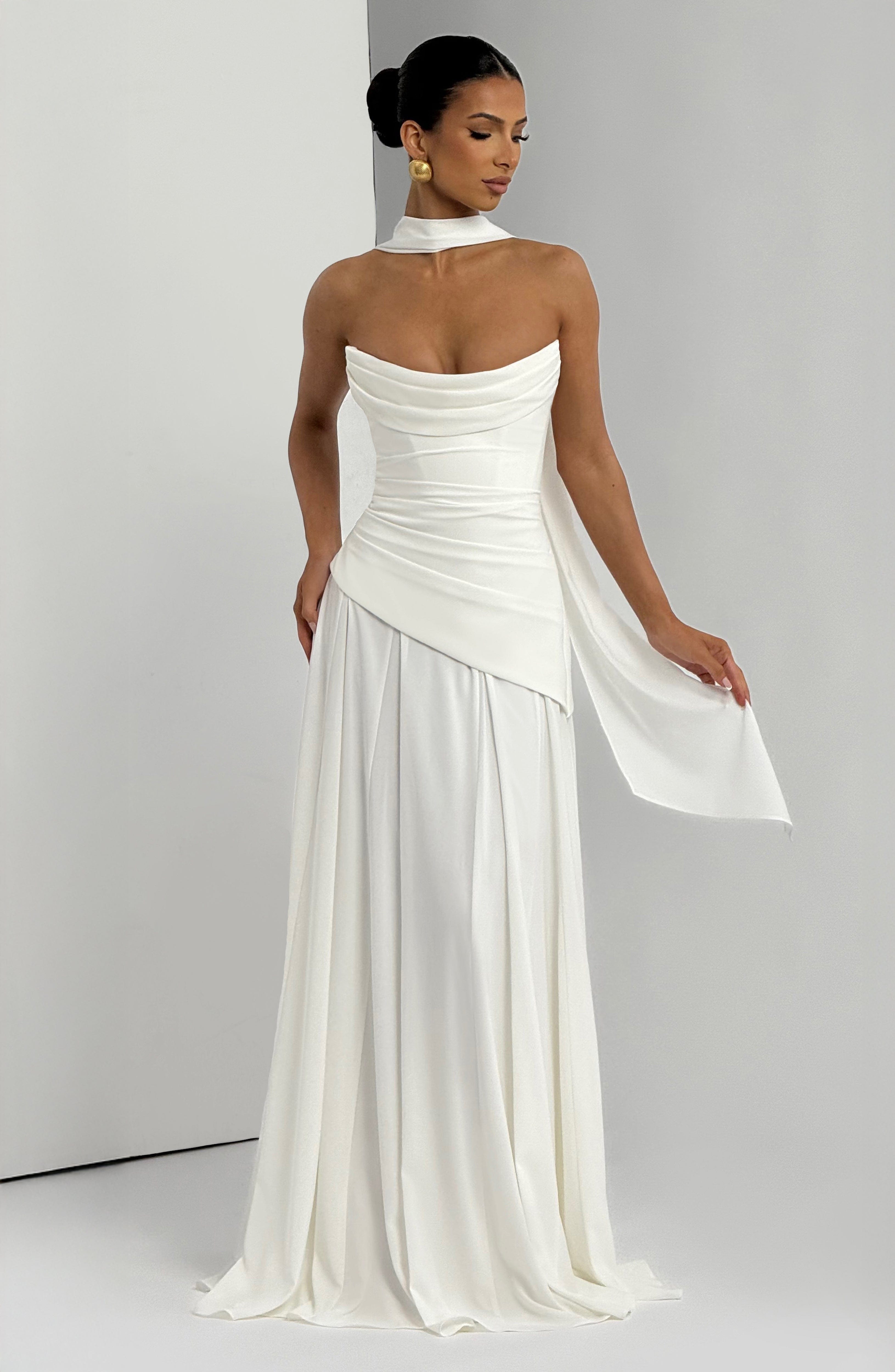 Ivory Patricia Maxi Dress