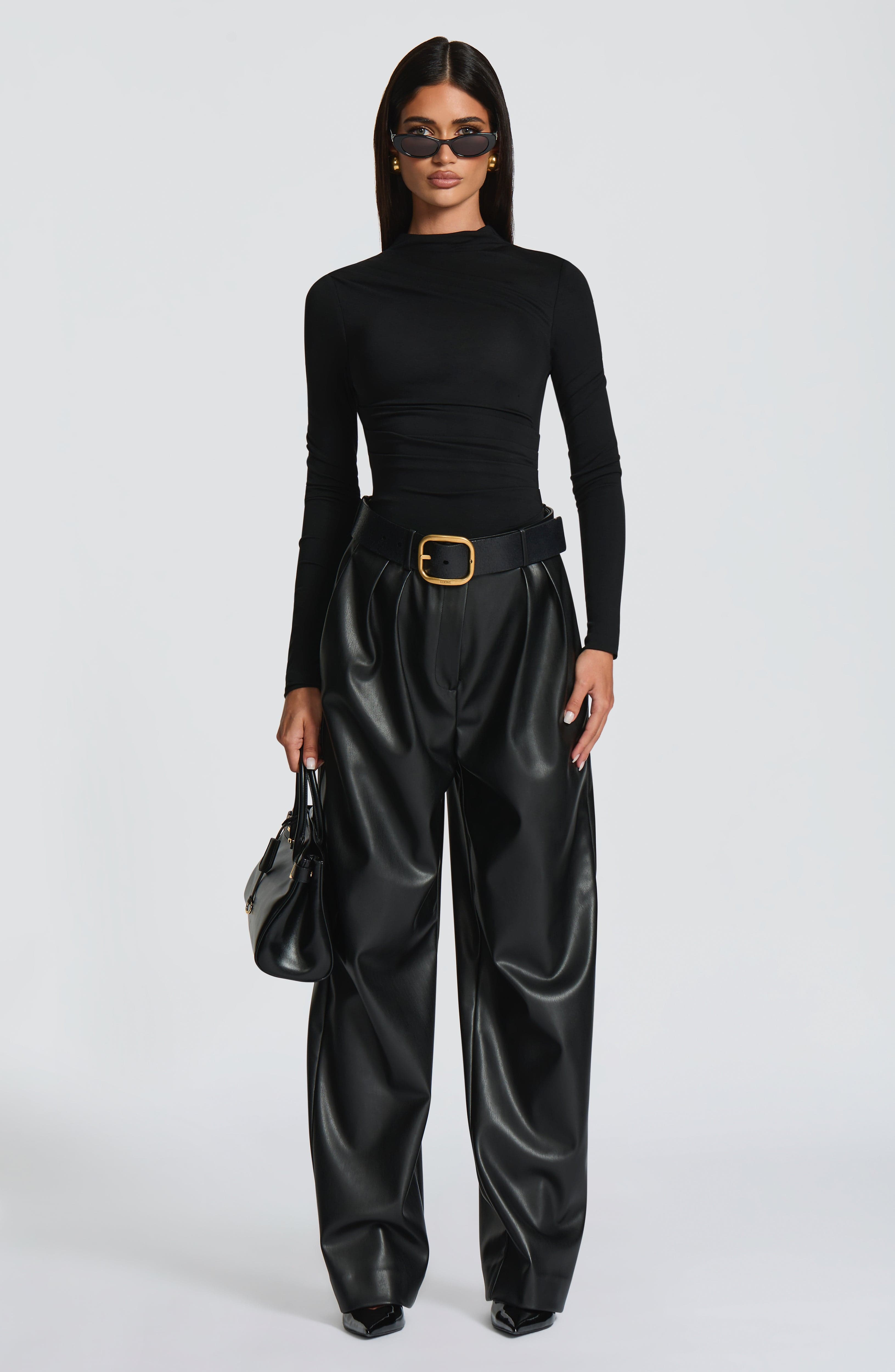 Black Pearson Bodysuit