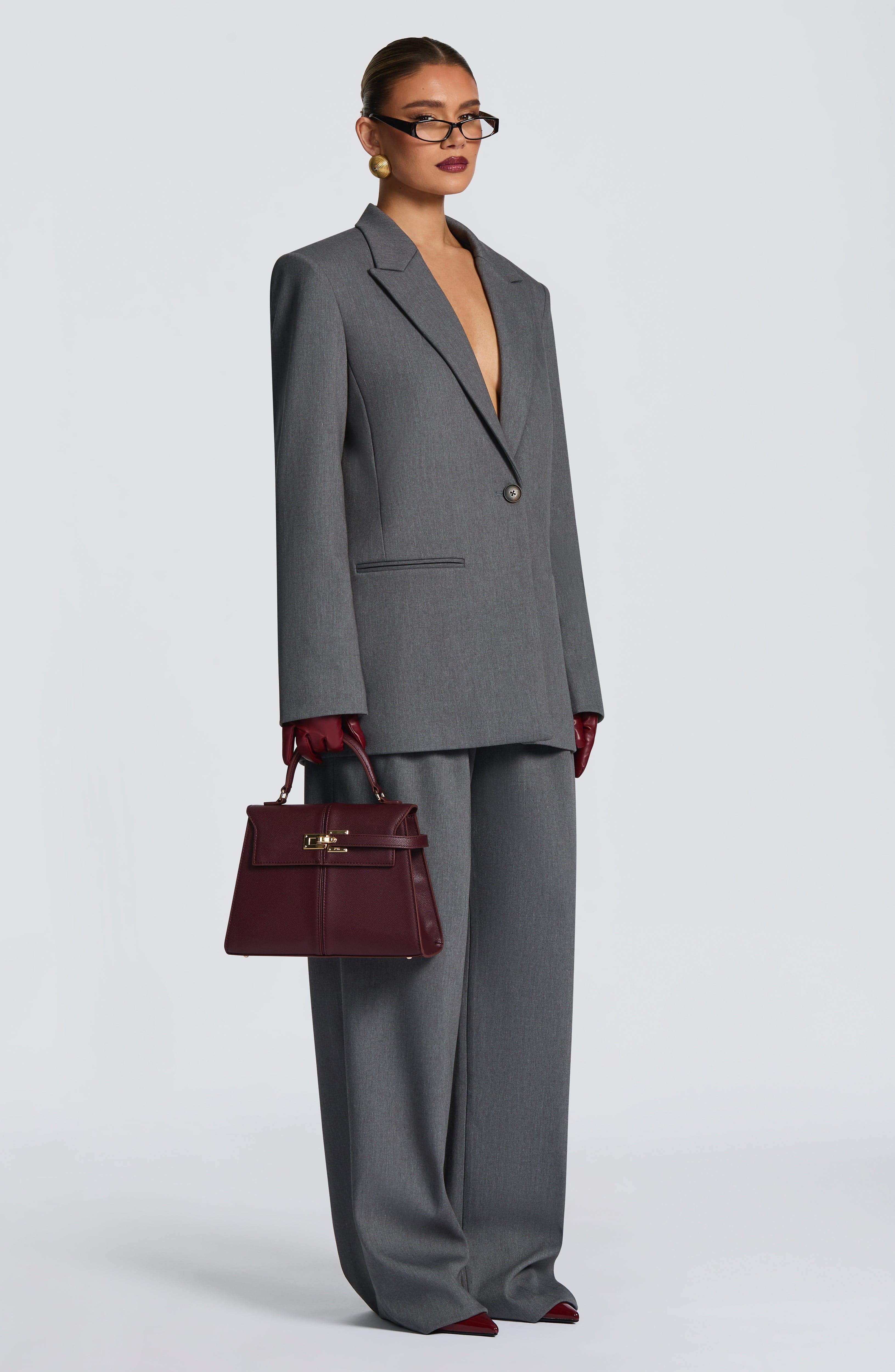 Reece Grey Marl Blazer