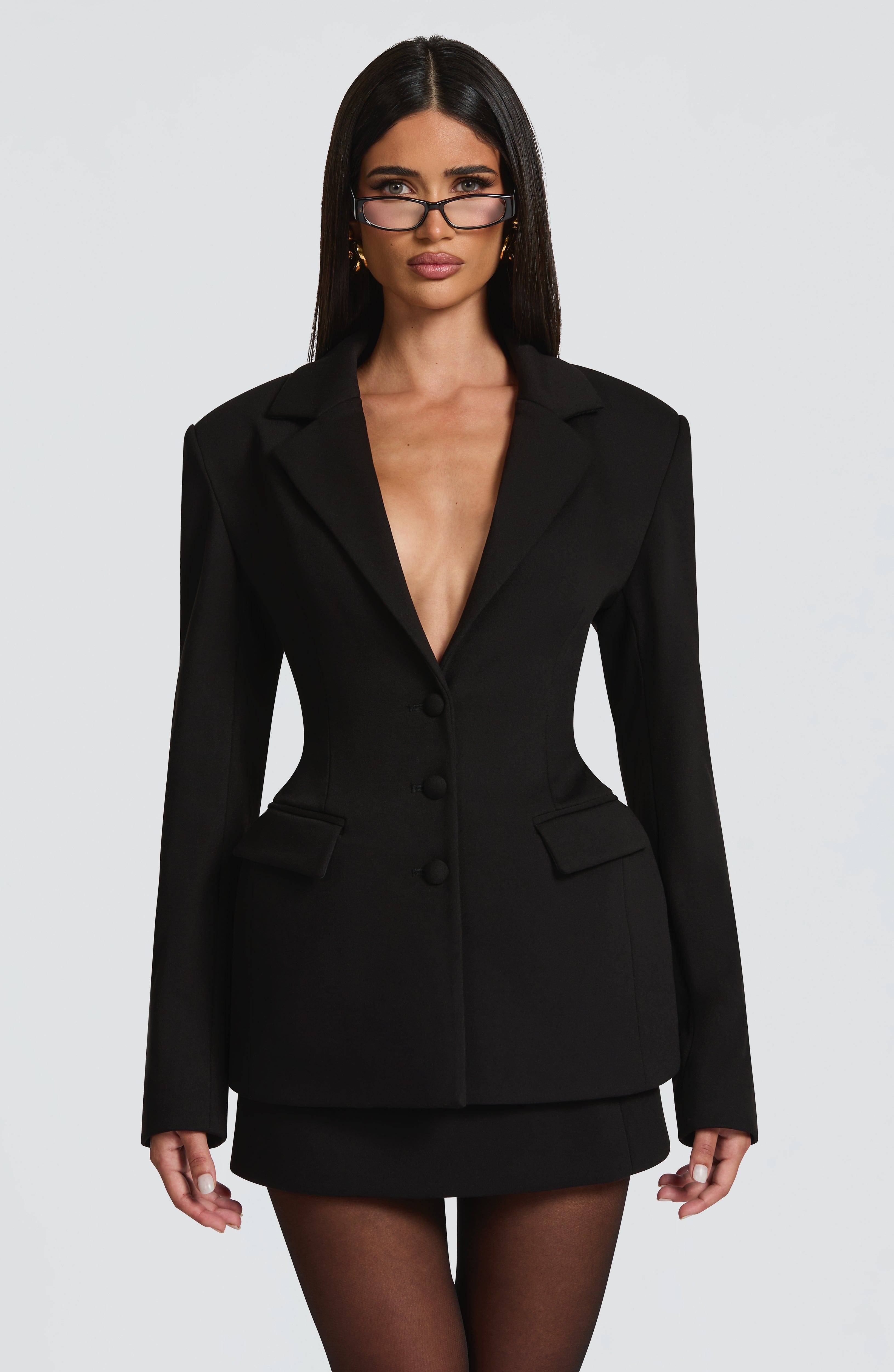 Rowena Black Blazer