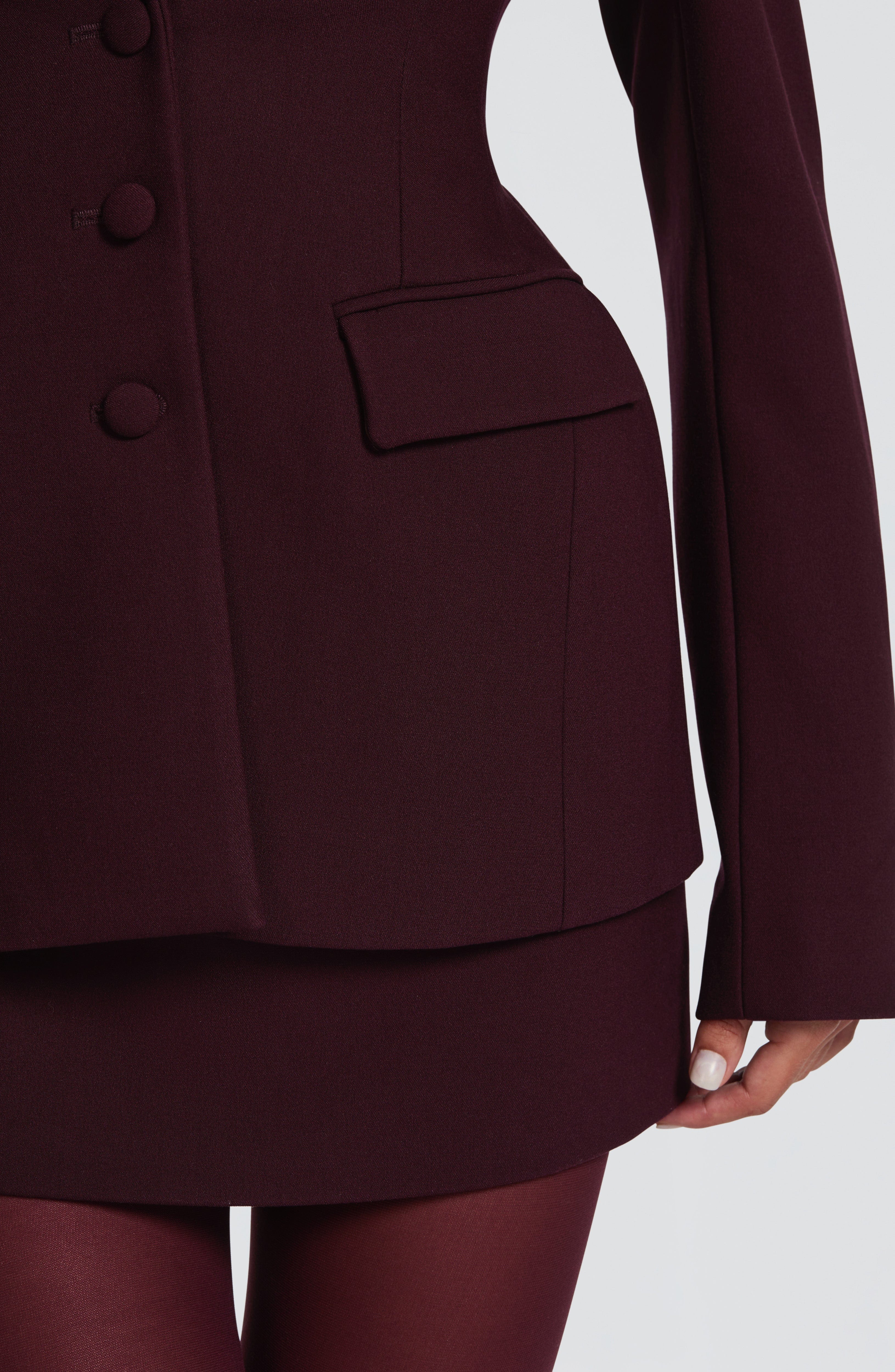 Plum Rowena Blazer