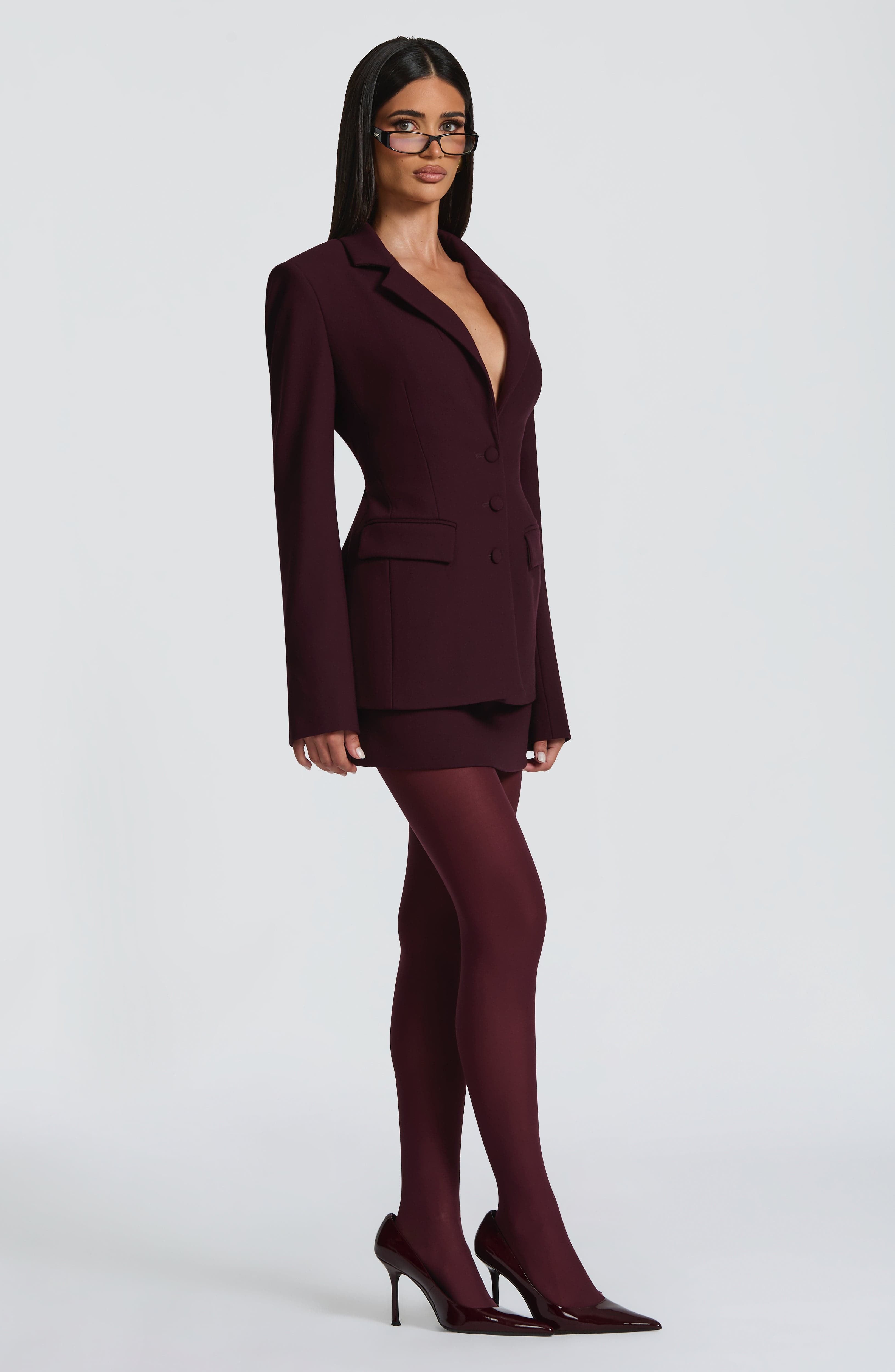 Plum Rowena Blazer