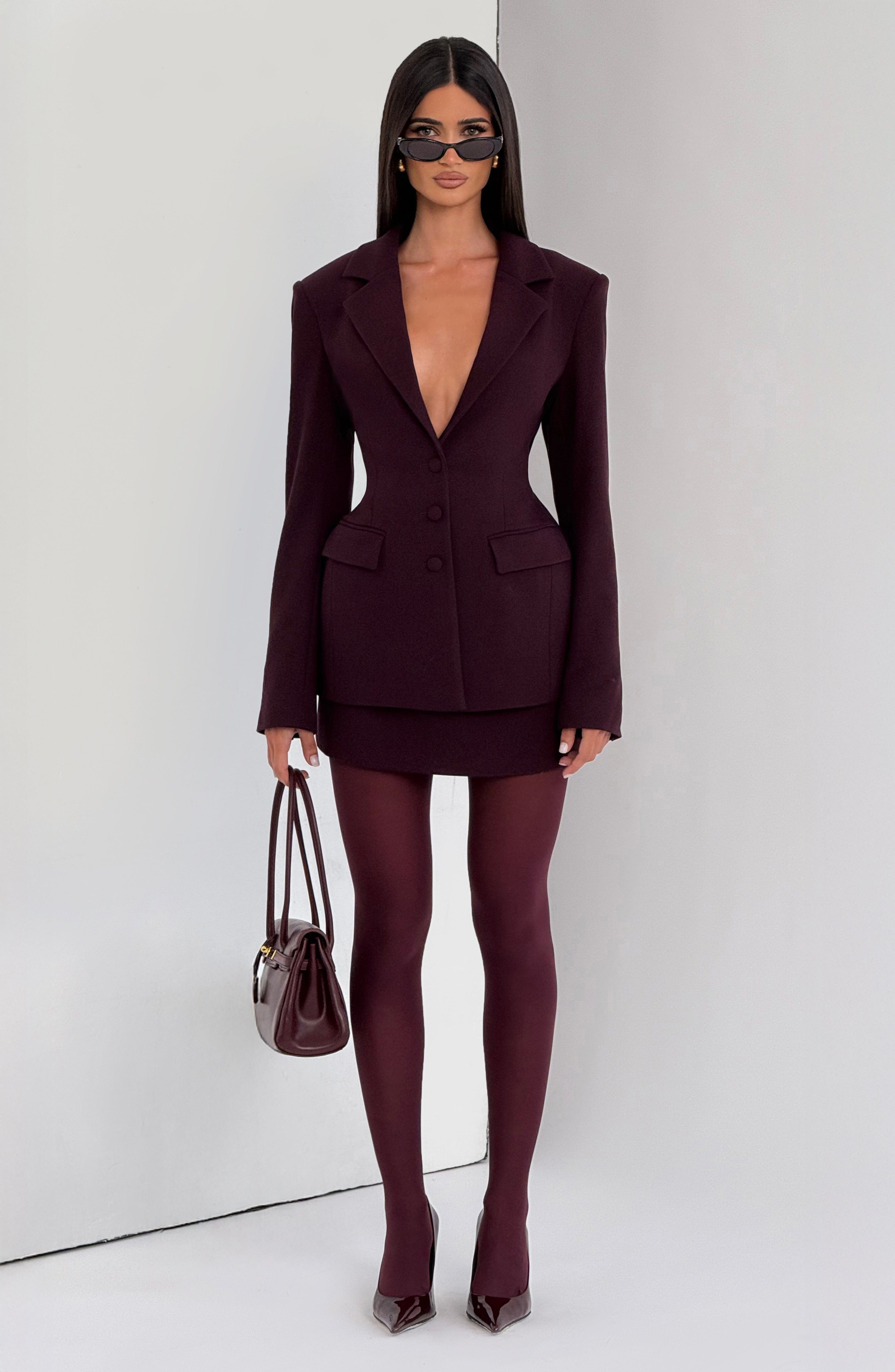 Plum Rowena Blazer