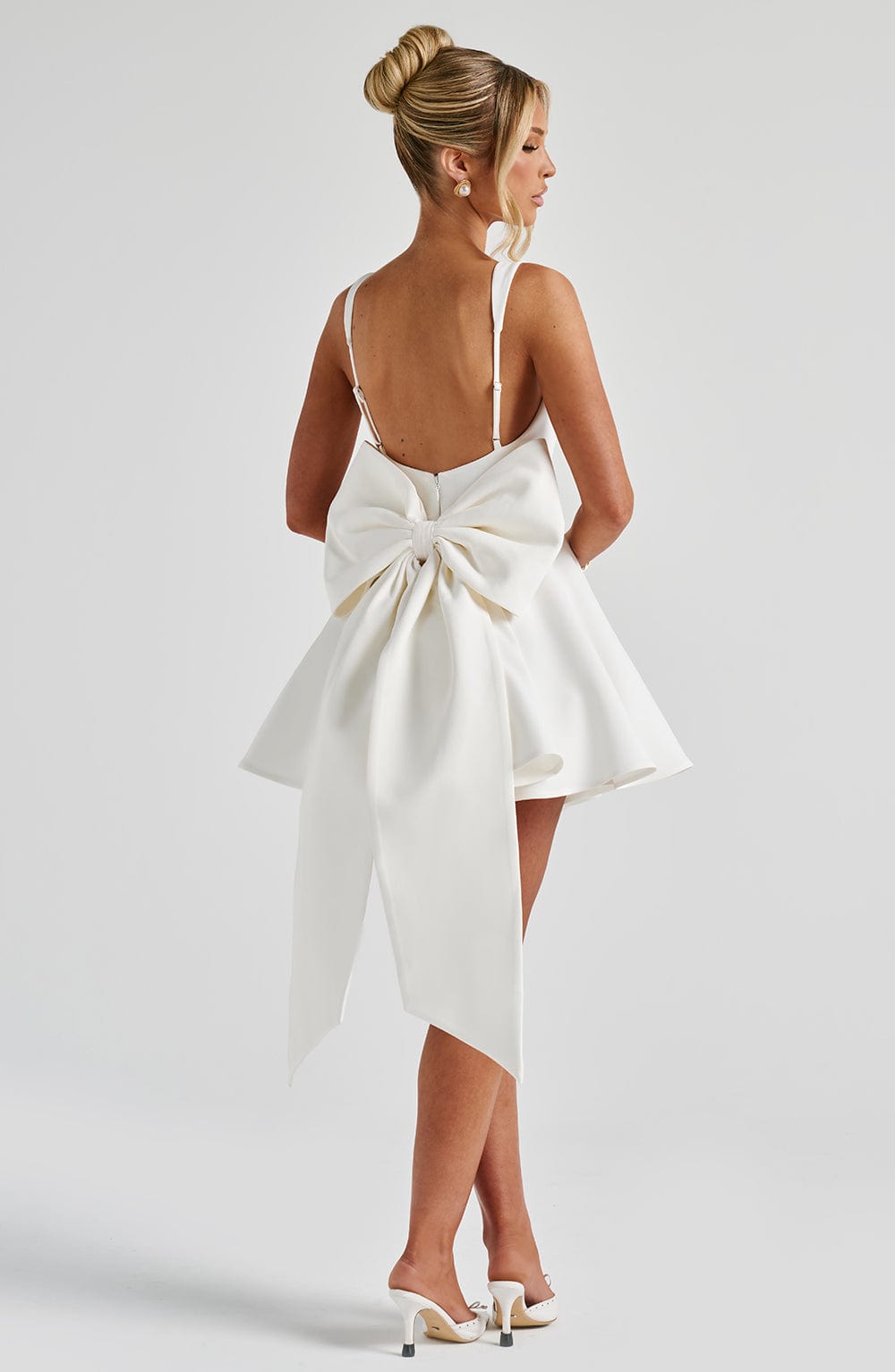 Ivory Rue Mini Dress - ICYBOO