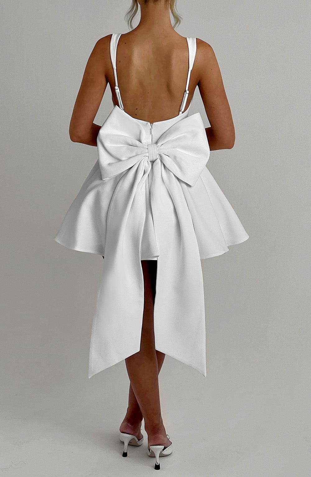 Ivory Rue Mini Dress - ICYBOO