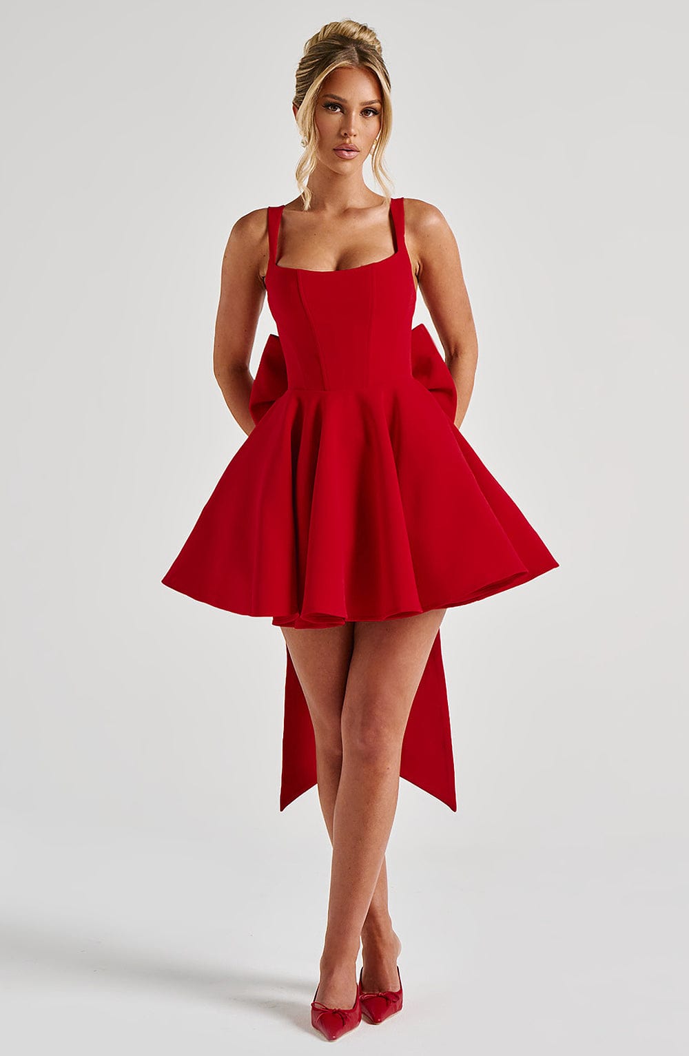 Red Rue Mini Dress