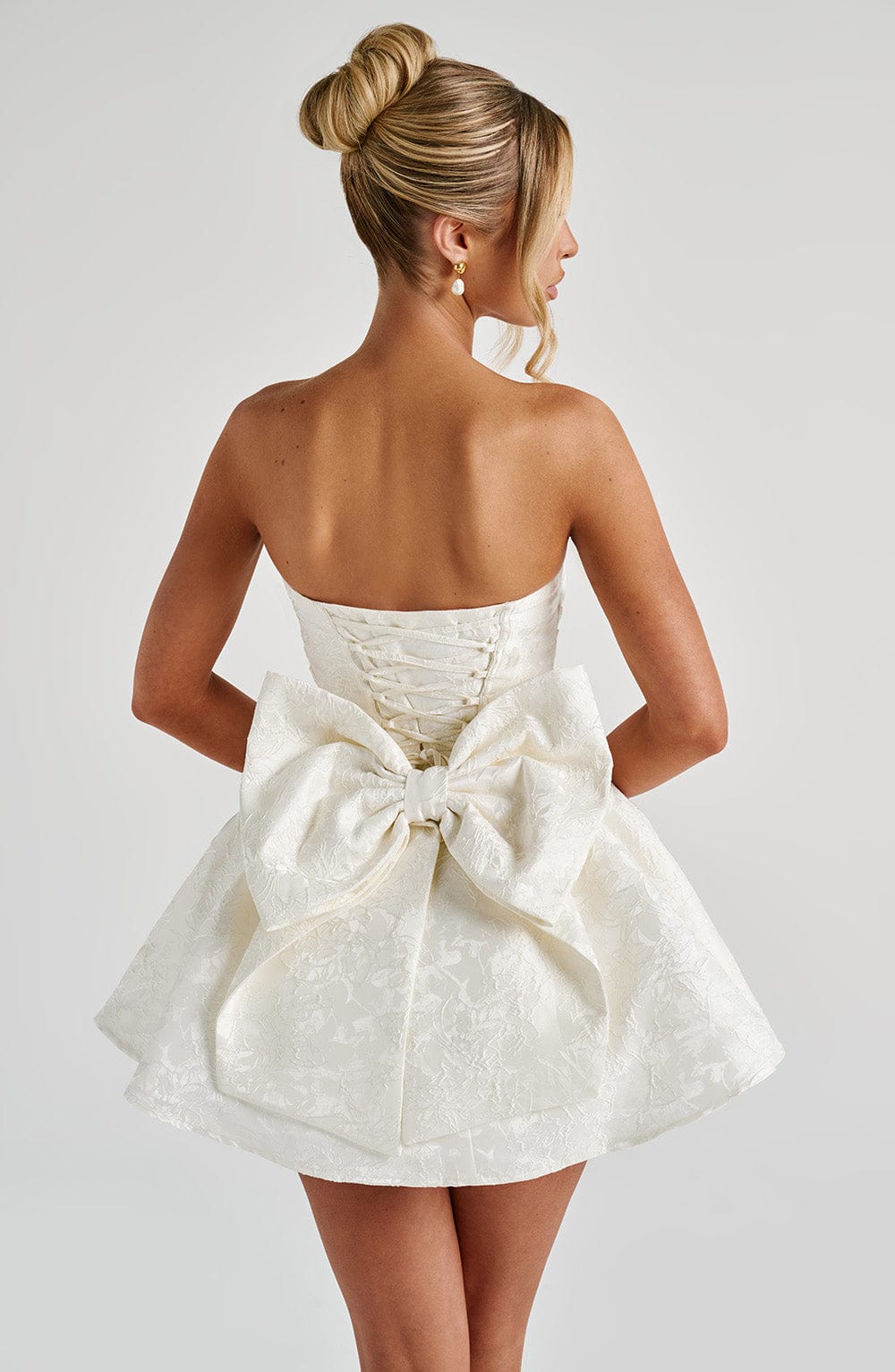 Ivory Salome Mini Dress