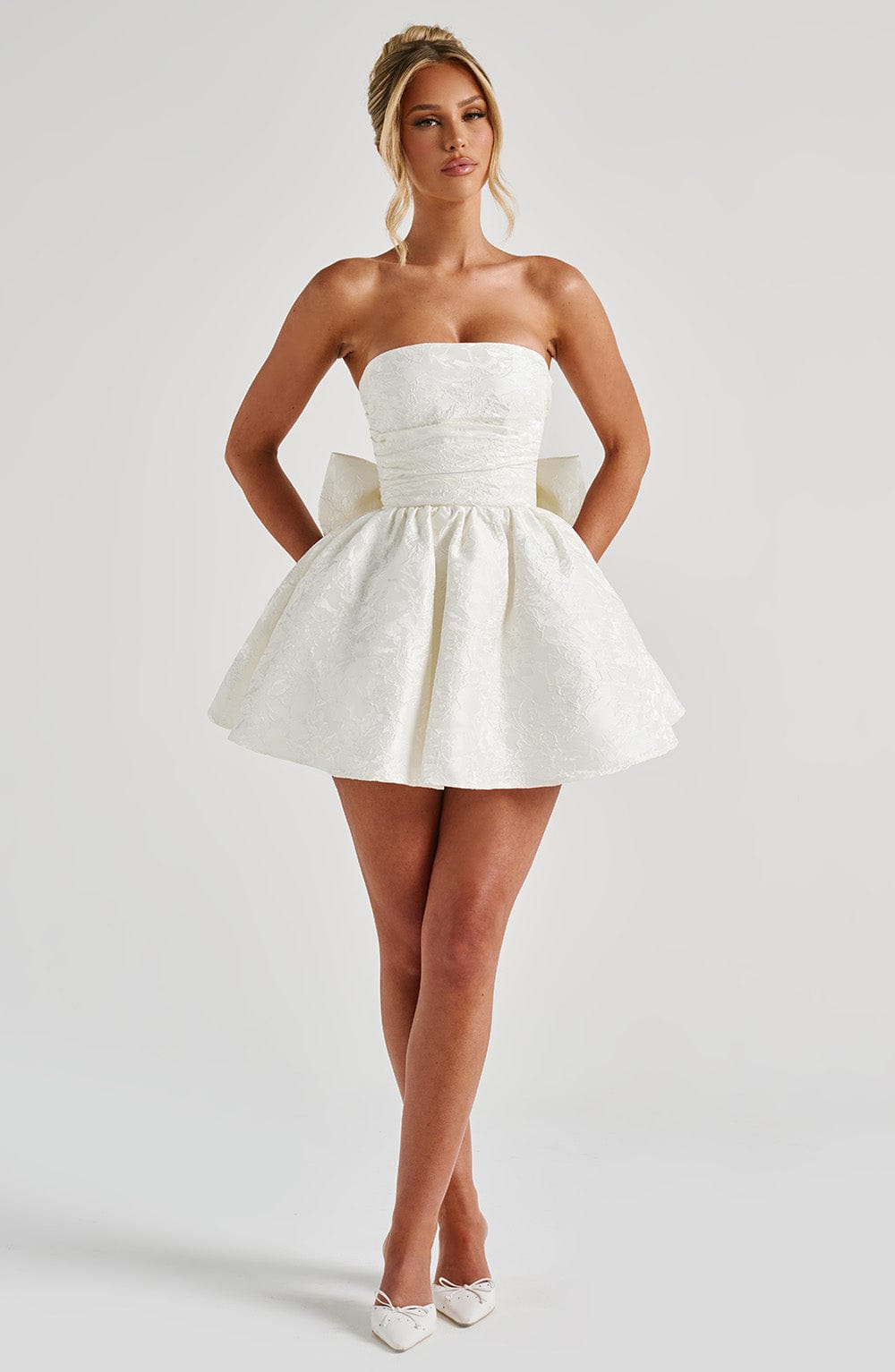 Ivory Salome Mini Dress