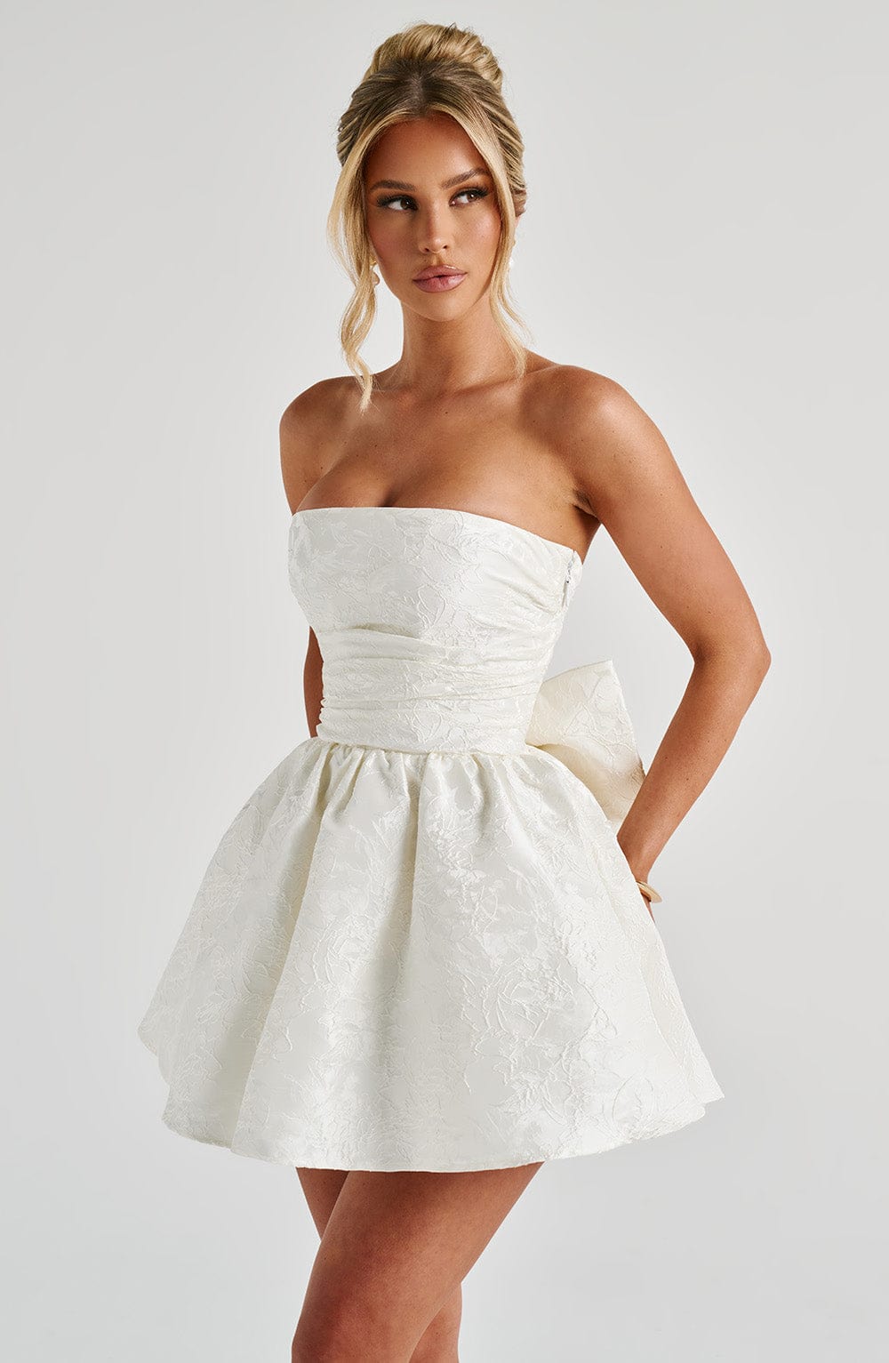 Ivory Salome Mini Dress