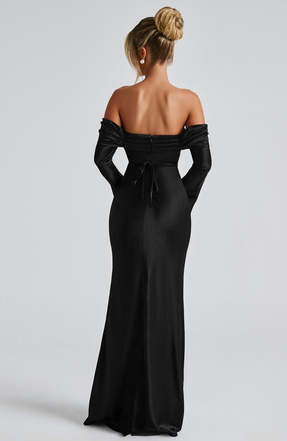 Selene Black Maxi Dress