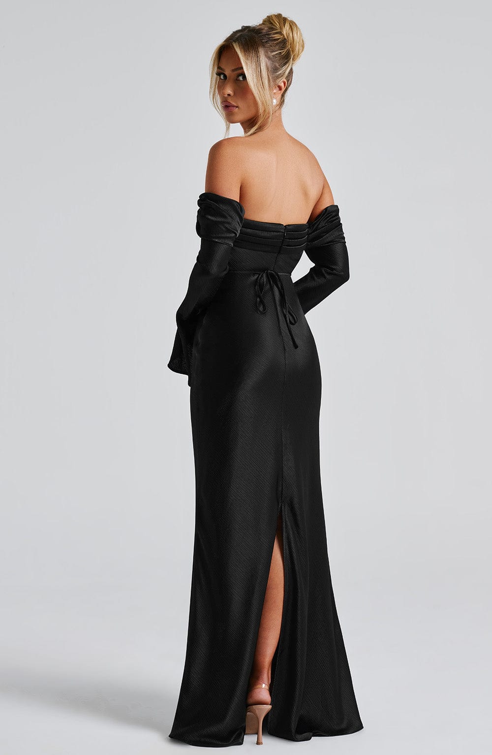 Selene Black Maxi Dress