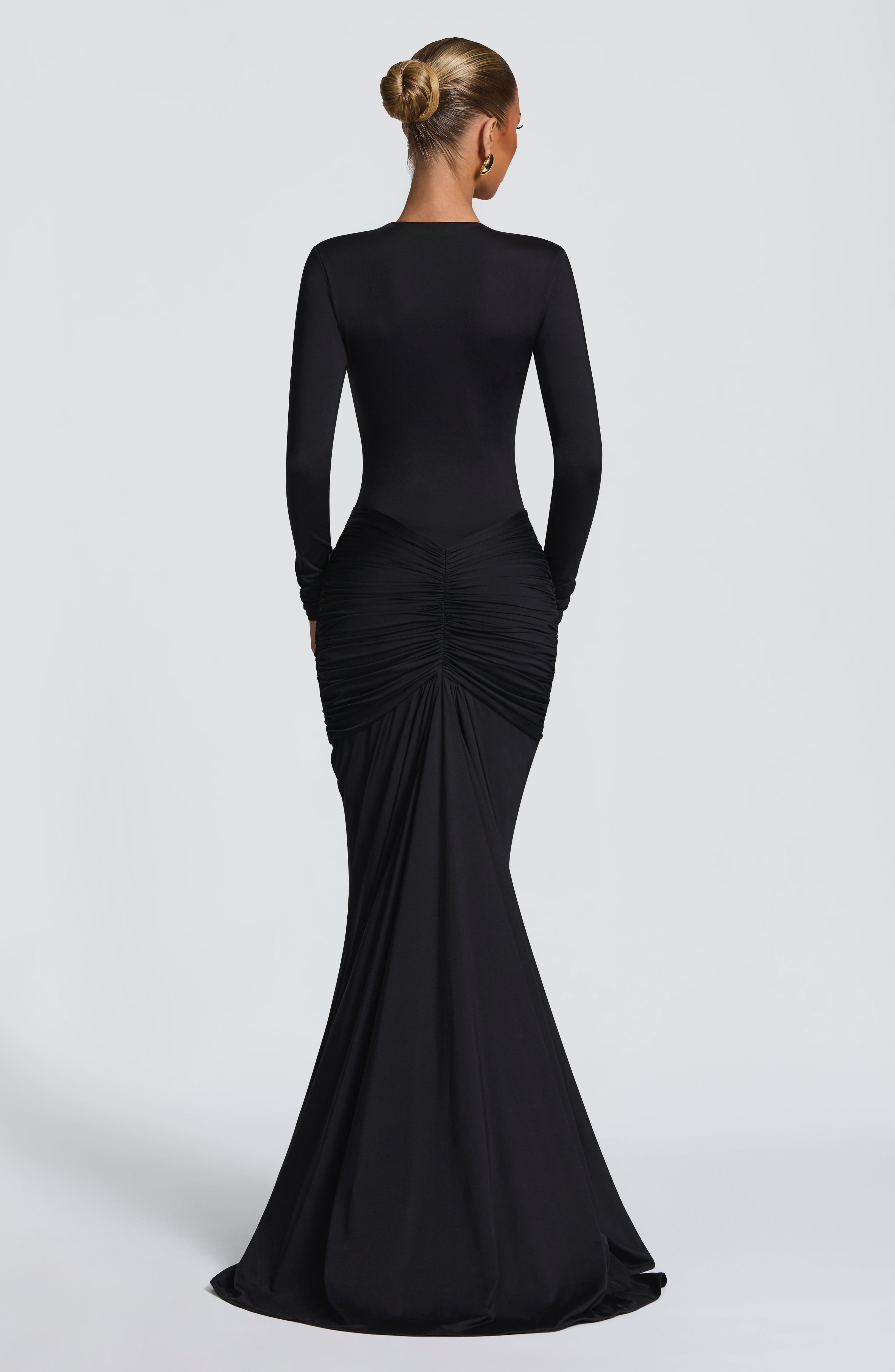 Tara Maxi Dress - Black ICYBOO