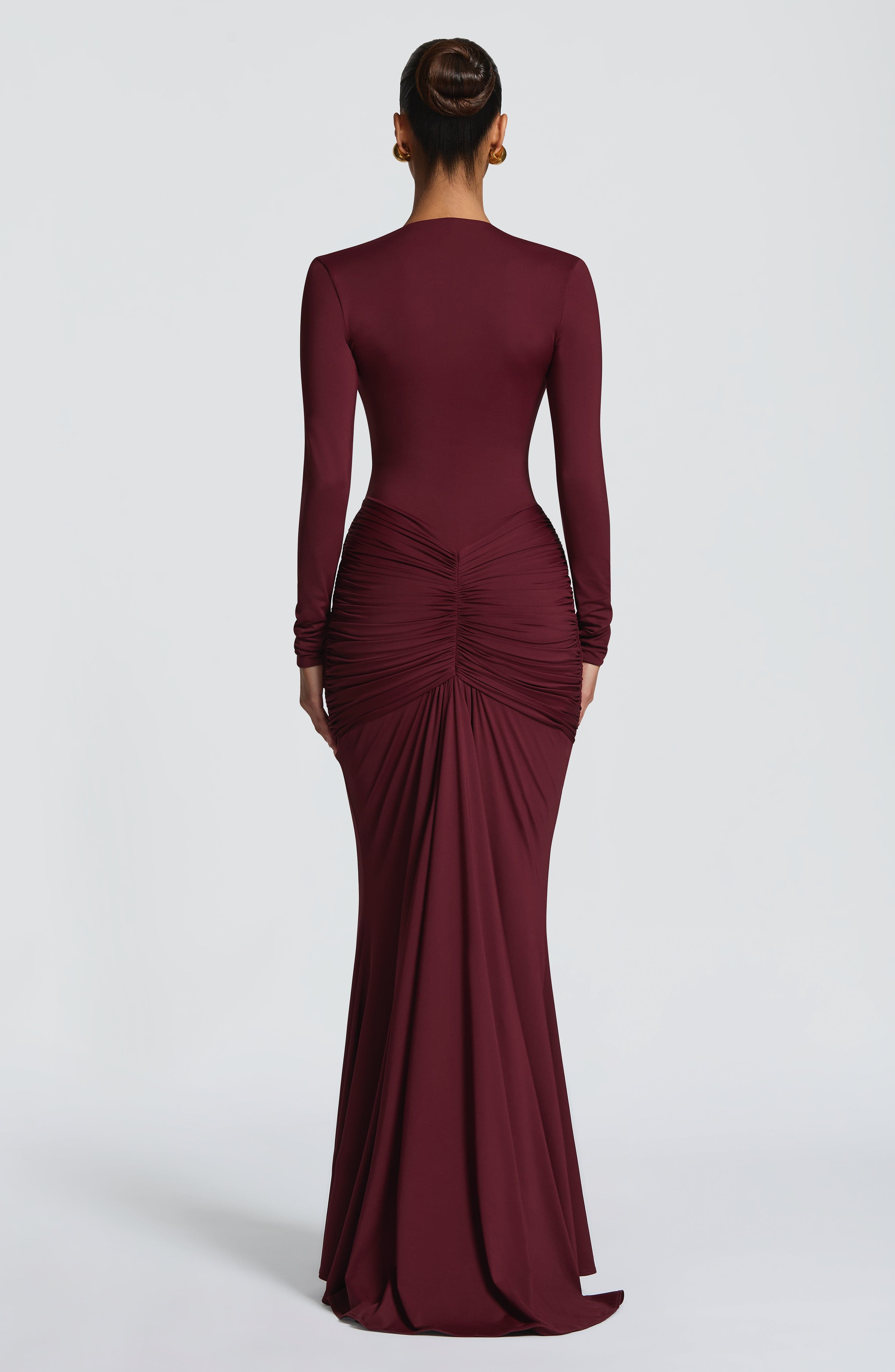 Tara Maxi Dress - Cherry Lacquer ICYBOO