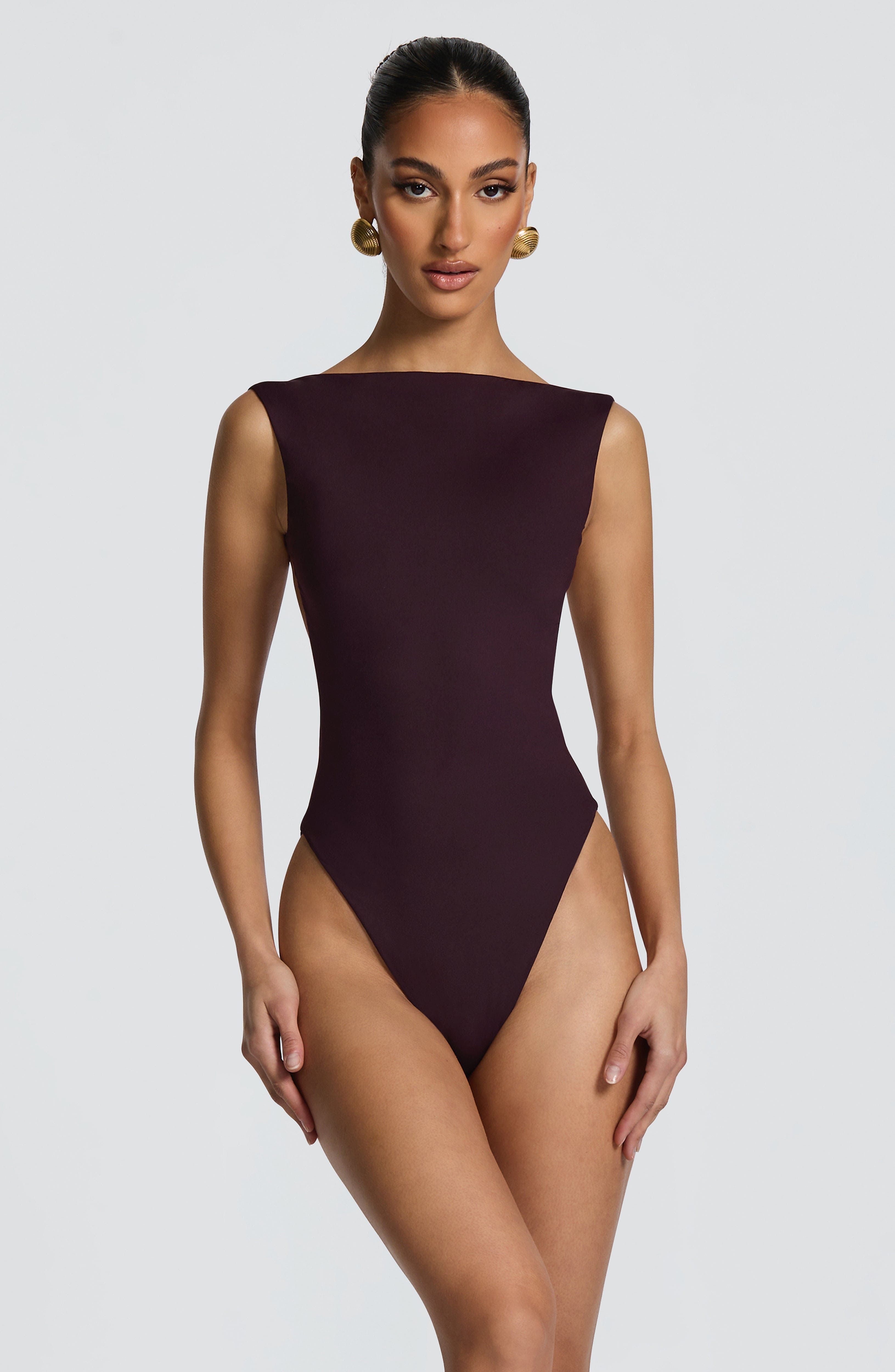 Plum Tori Bodysuit