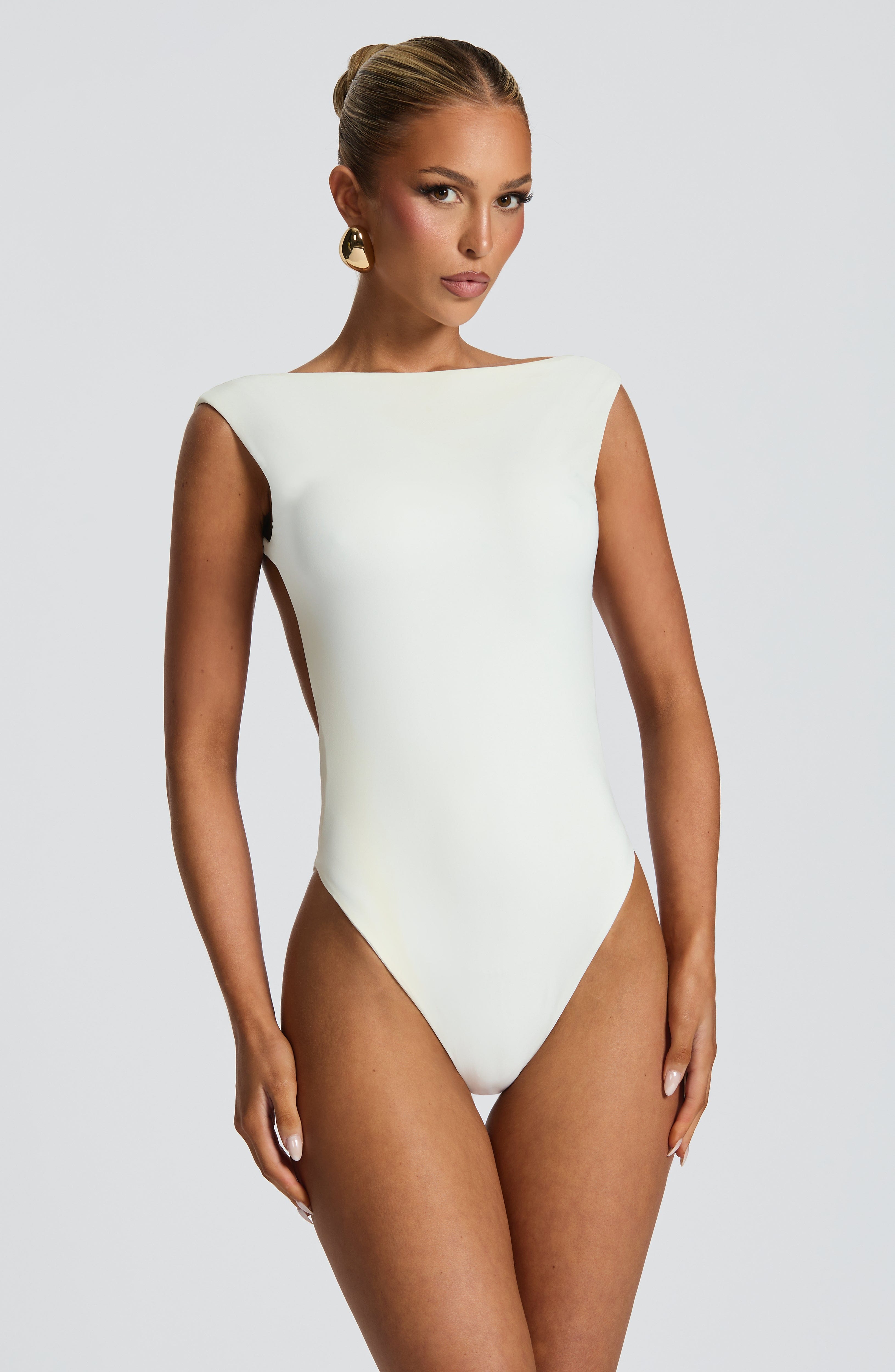 White Tori Bodysuit