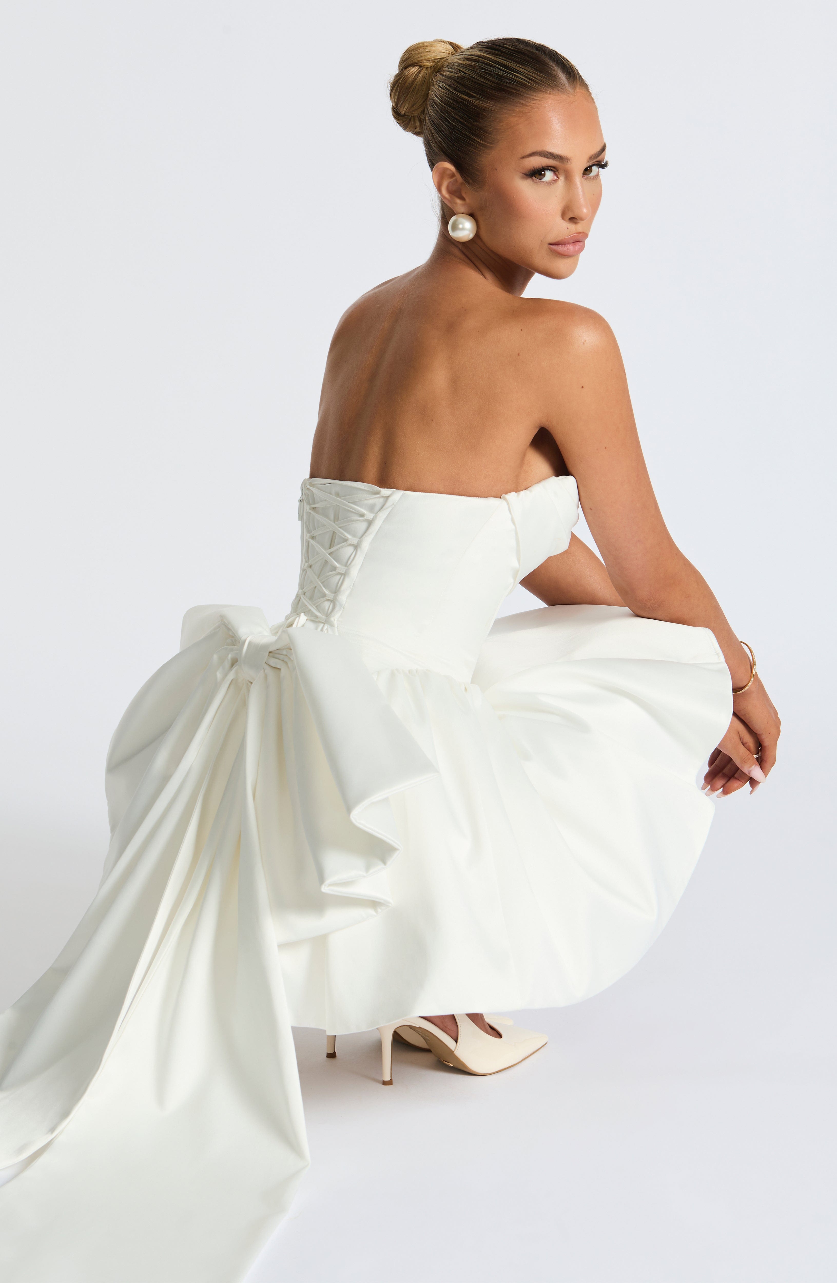 Ivory Trinity Mini Dress