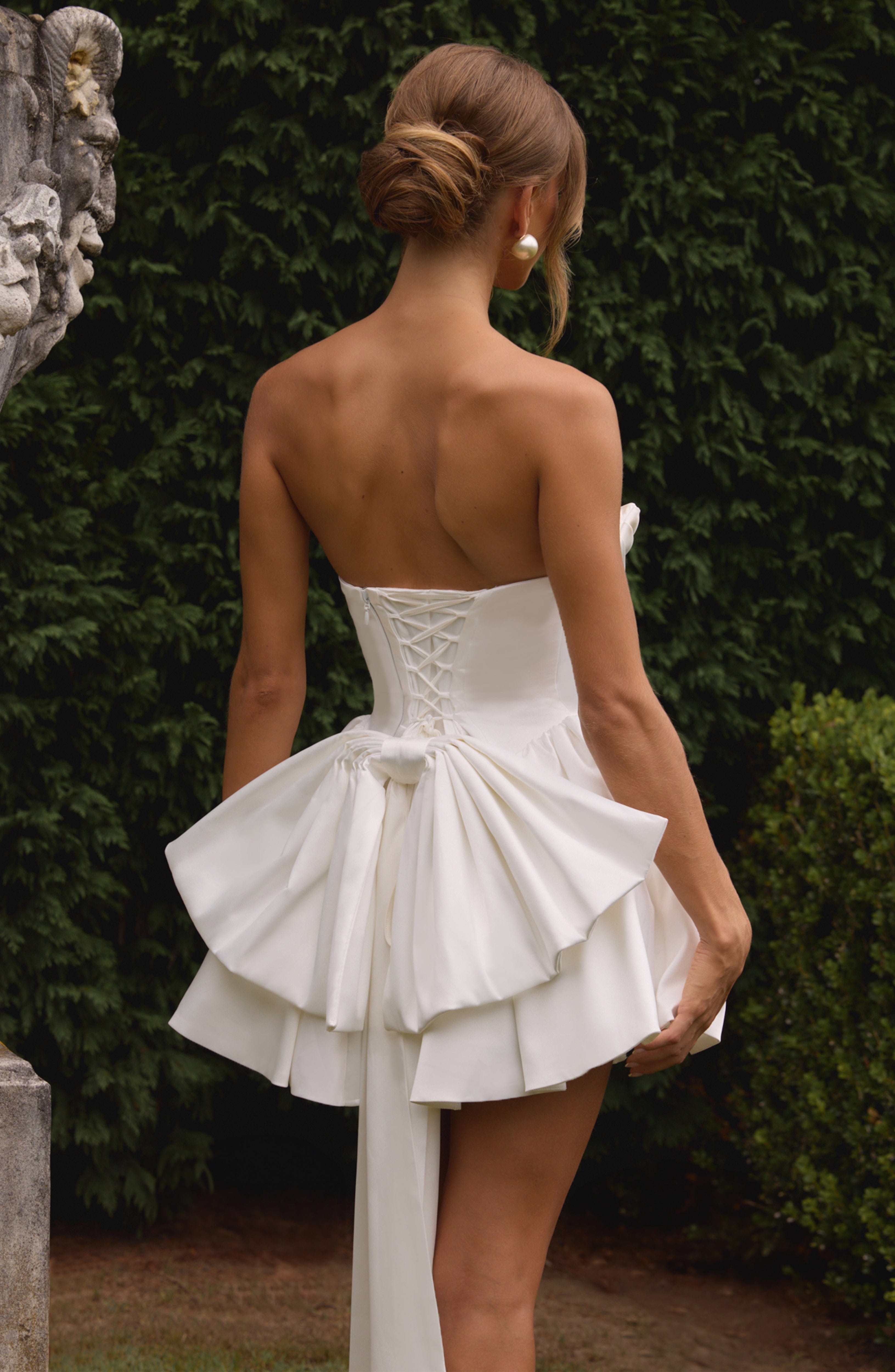 Ivory Trinity Mini Dress