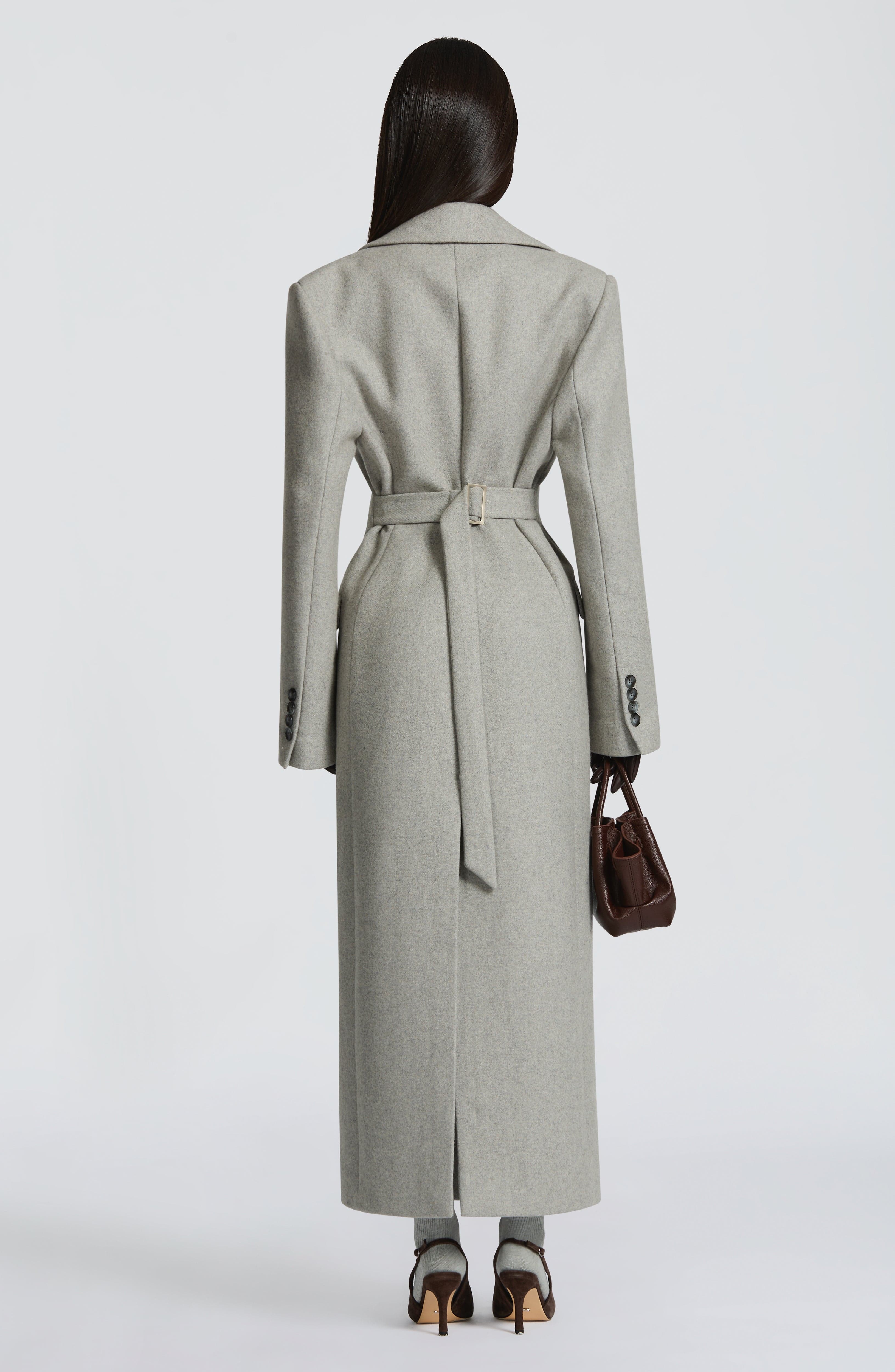Ursula Light Grey Coat