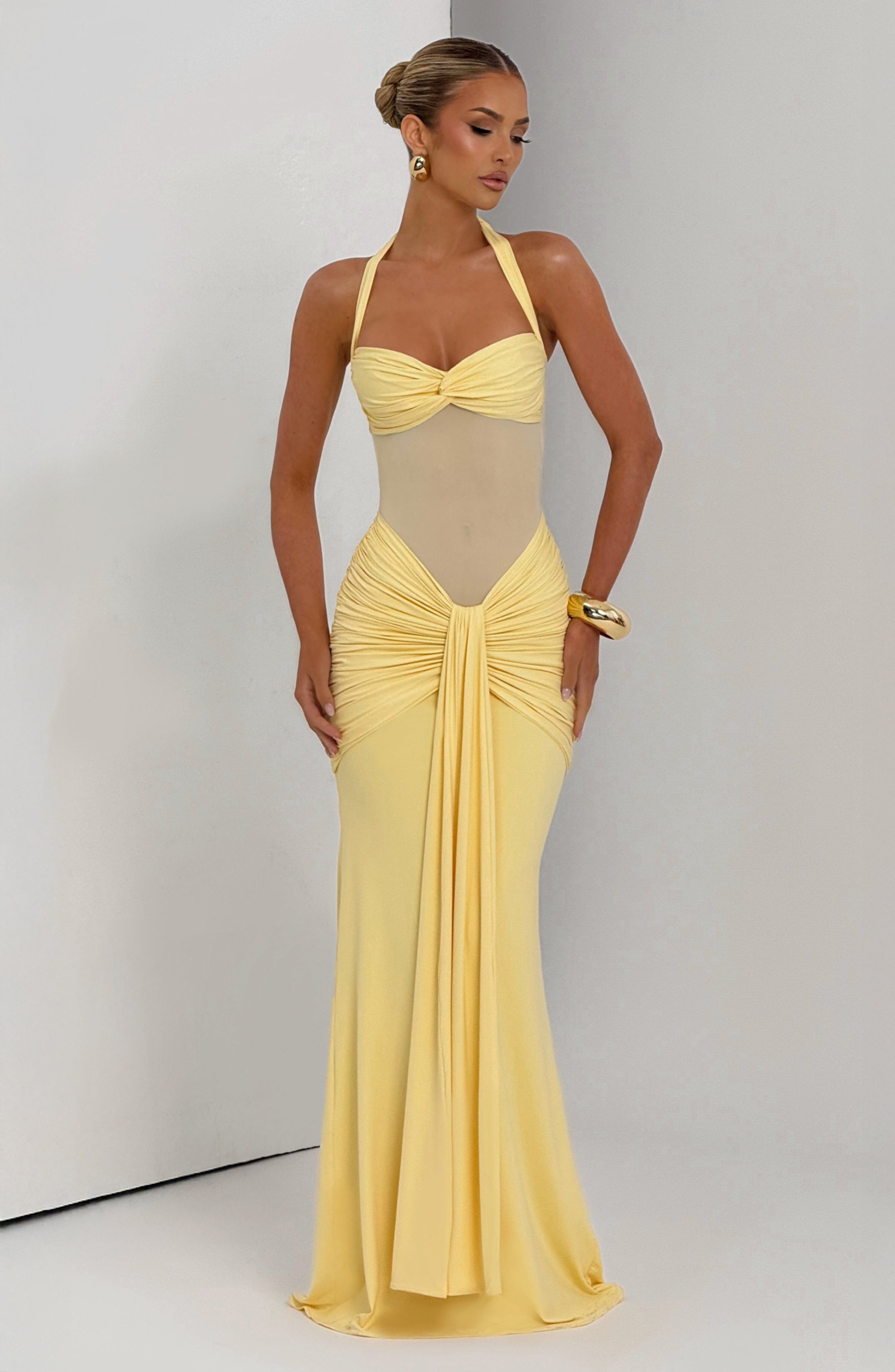 Lemon Vixen Maxi Dress