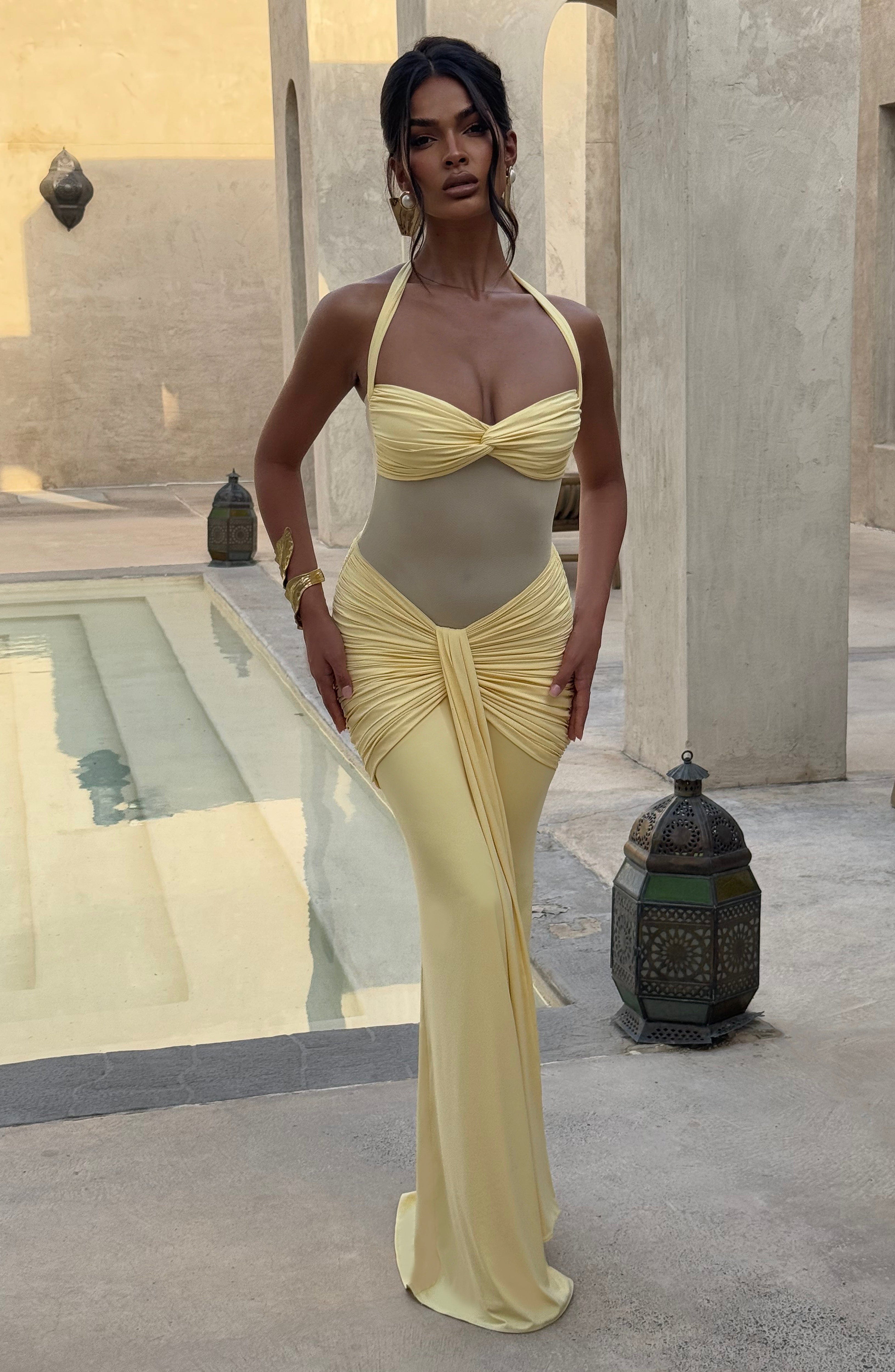 Lemon Vixen Maxi Dress