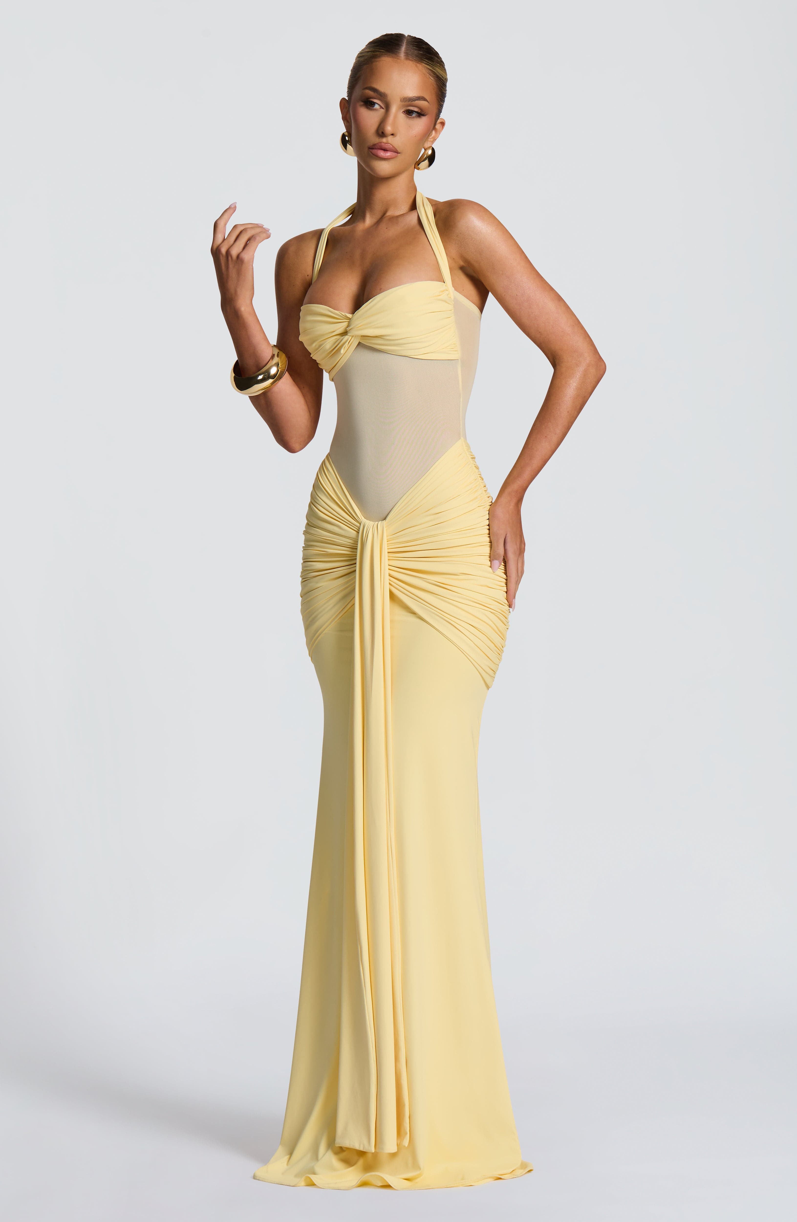Lemon Vixen Maxi Dress