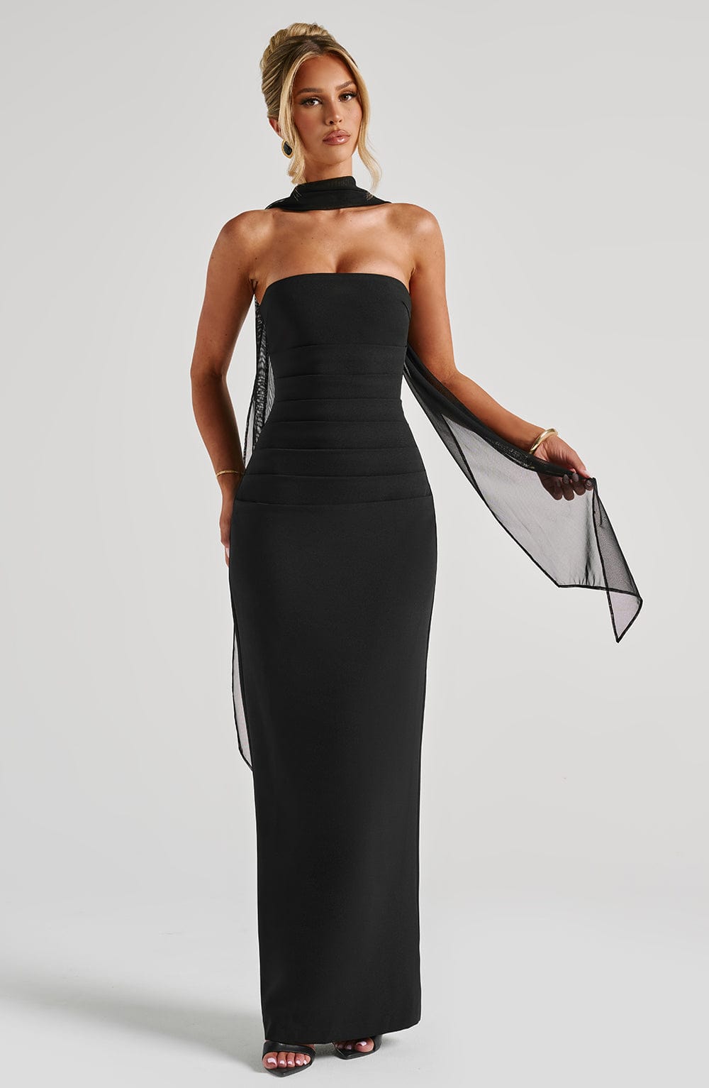 Yulia Black Maxi Dress