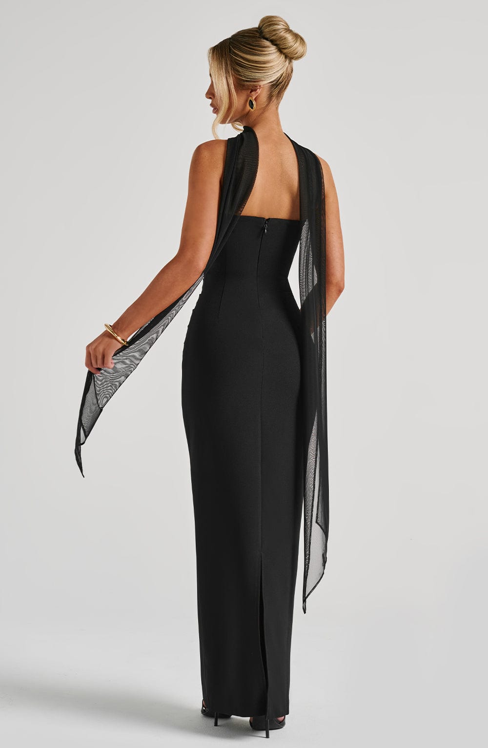 Yulia Black Maxi Dress