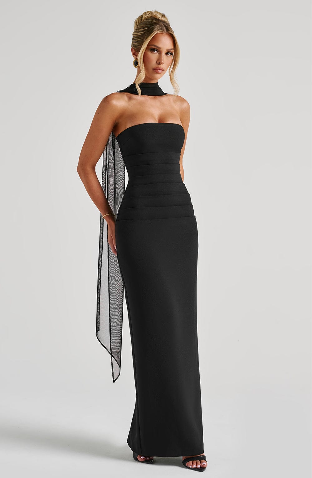 Yulia Black Maxi Dress