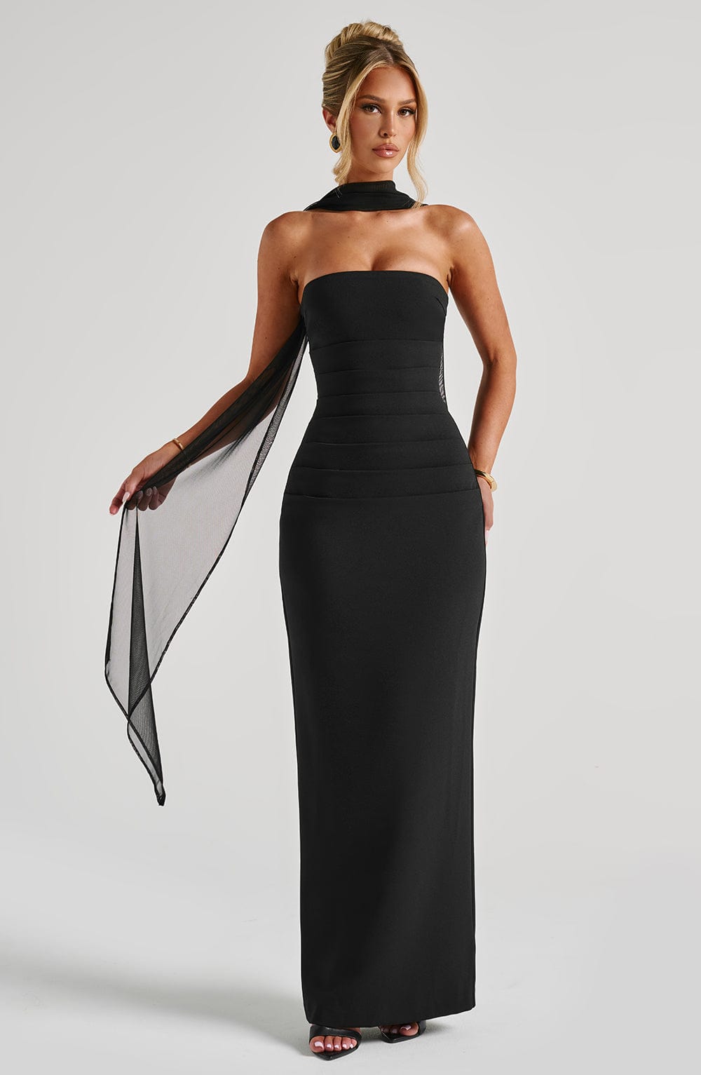 Yulia Black Maxi Dress