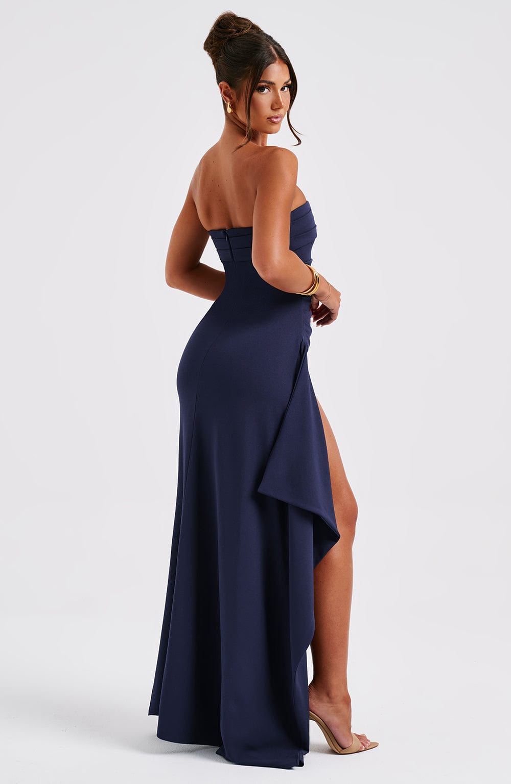 Navy Zafira Maxi Dress